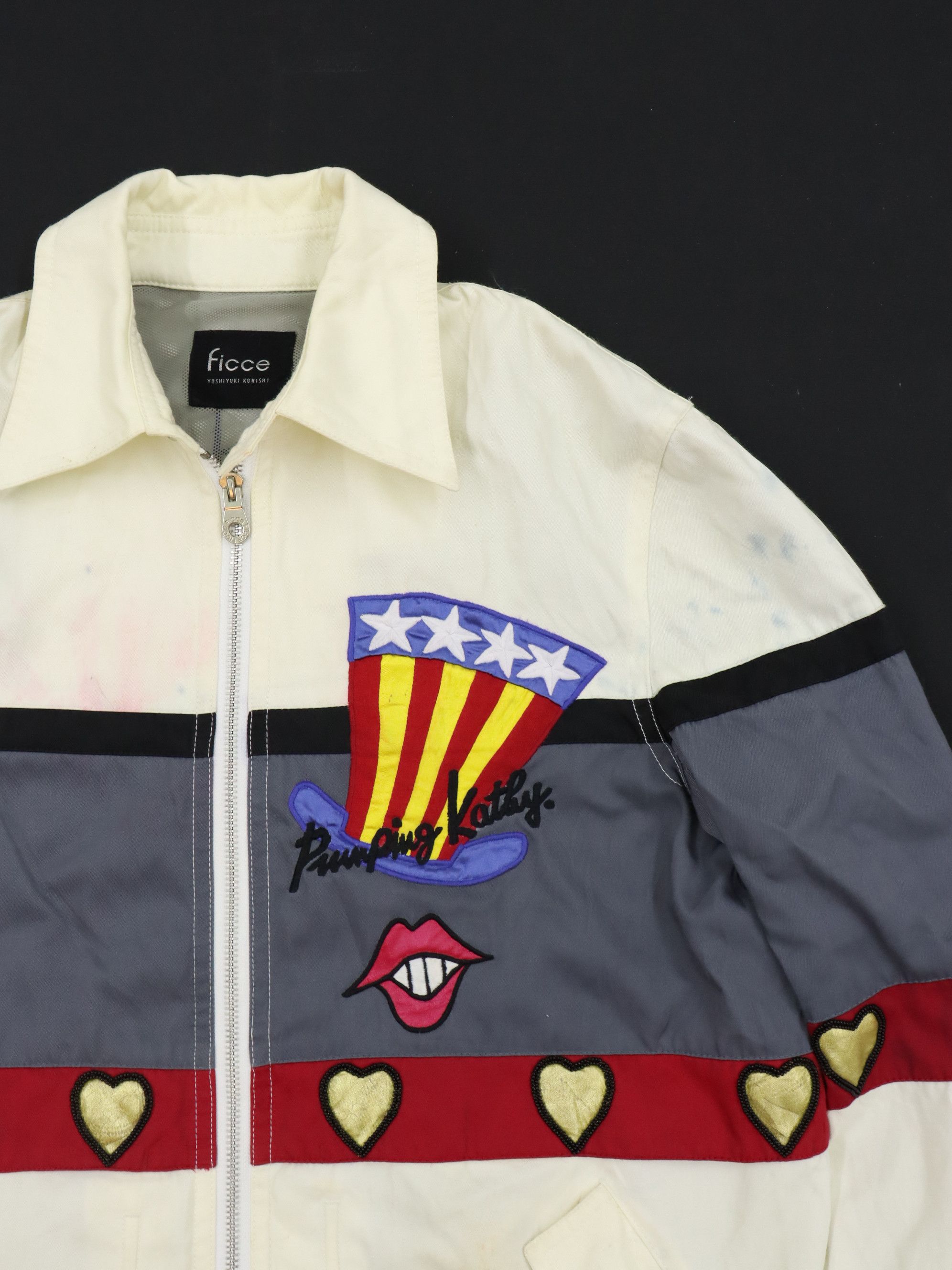 Yoshiyuki Konishi Yoshiyuki Konishi FICCE "Pumping Kathy" Rare Vintage Jacket Size US L / EU 52-54 / 3 - 11 Thumbnail