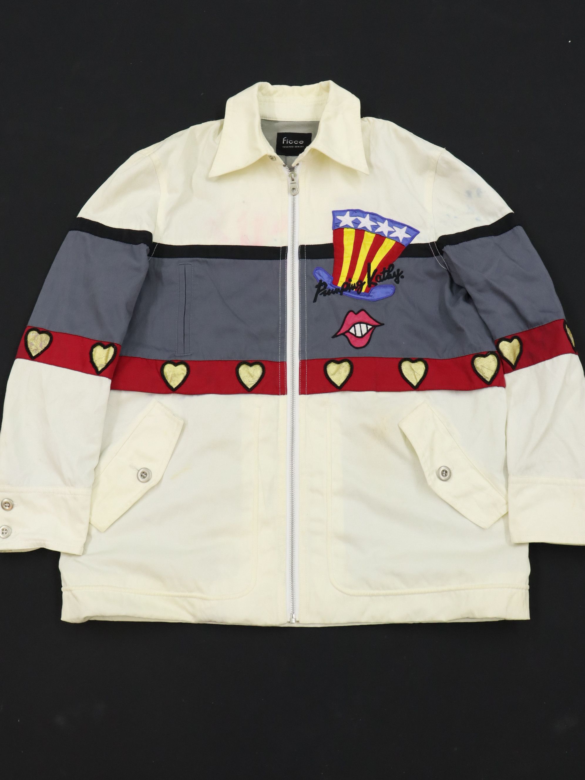 Yoshiyuki Konishi Yoshiyuki Konishi FICCE "Pumping Kathy" Rare Vintage Jacket Size US L / EU 52-54 / 3 - 4 Thumbnail
