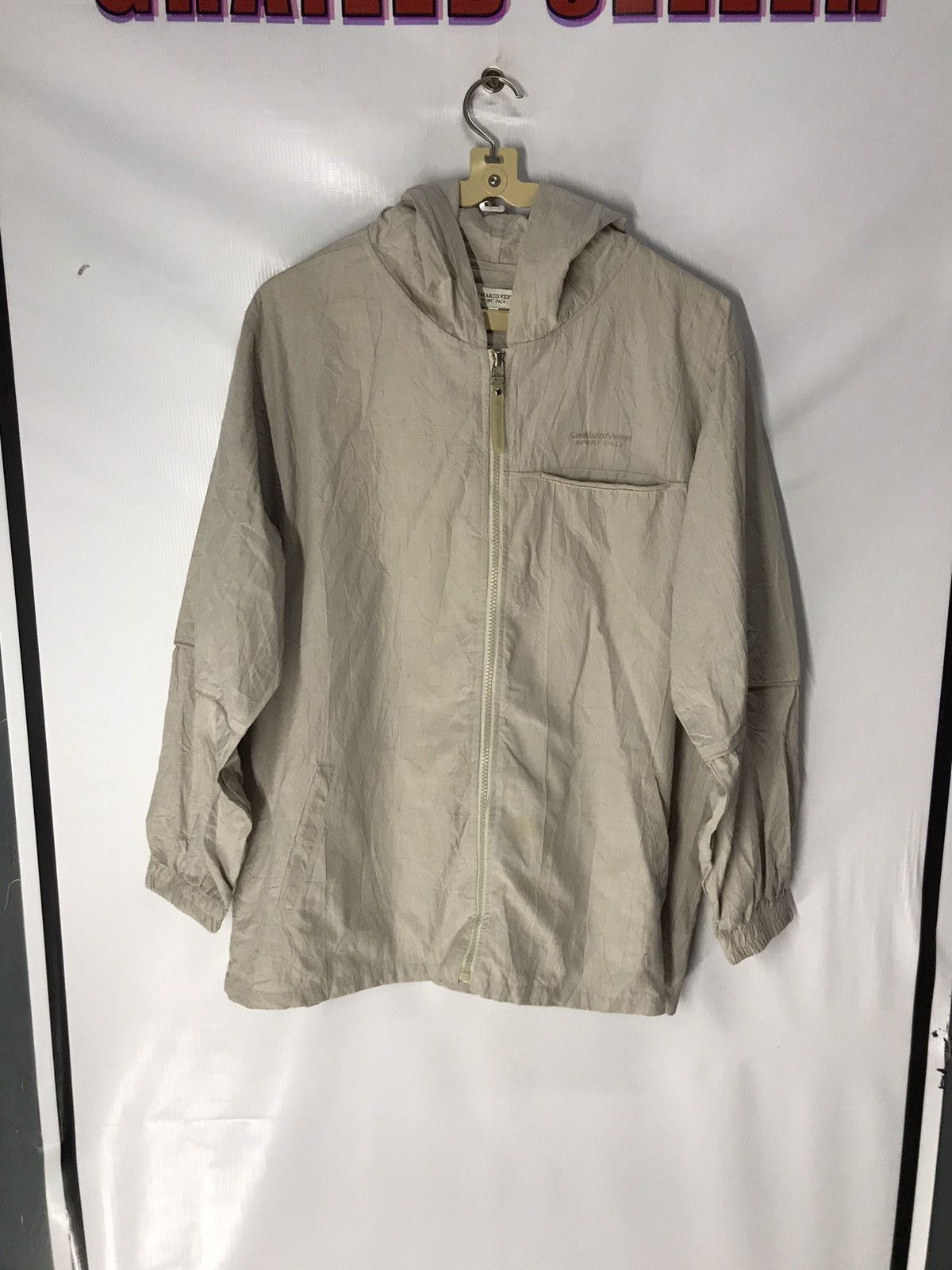 GianMarco Venturi Gian Marco Venturi sport italy windbreaker with hoodie Size US M / EU 48-50 / 2 - 7 Thumbnail