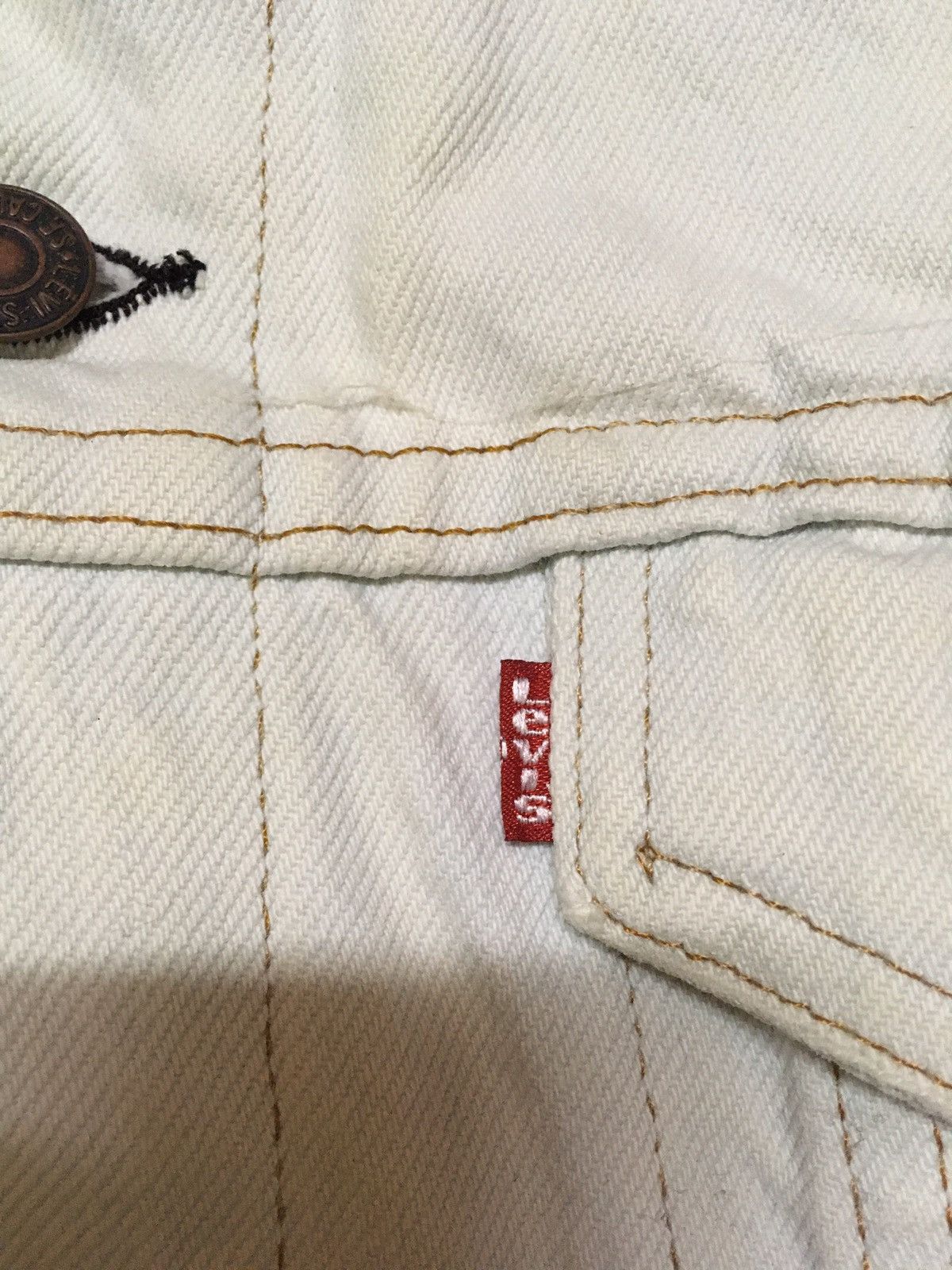 Levi's Vintage Levis Distressed Denim Jacket Size US M / EU 48-50 / 2 - 5 Thumbnail