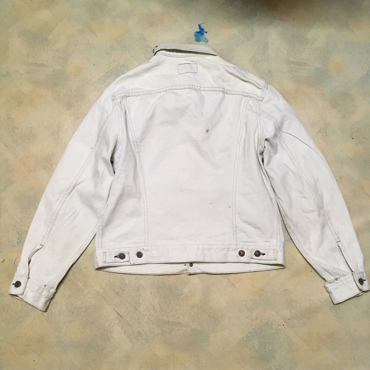 Levi's Vintage Levis Distressed Denim Jacket Size US M / EU 48-50 / 2 - 16 Thumbnail