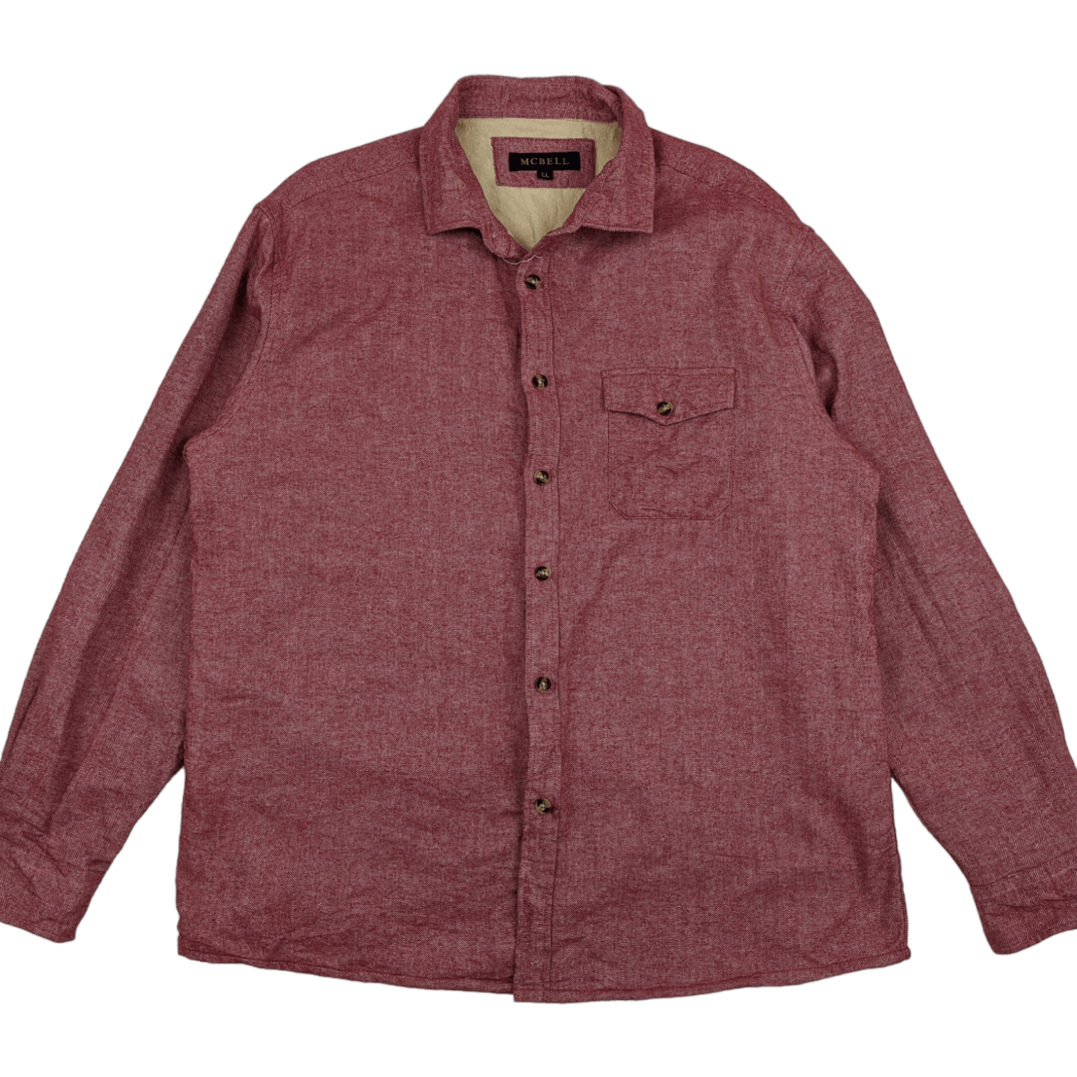 Japanese Brand Japan MCBELL Winter Fleece Flannel Shirt Size US XL / EU 56 / 4 - 2 Thumbnail