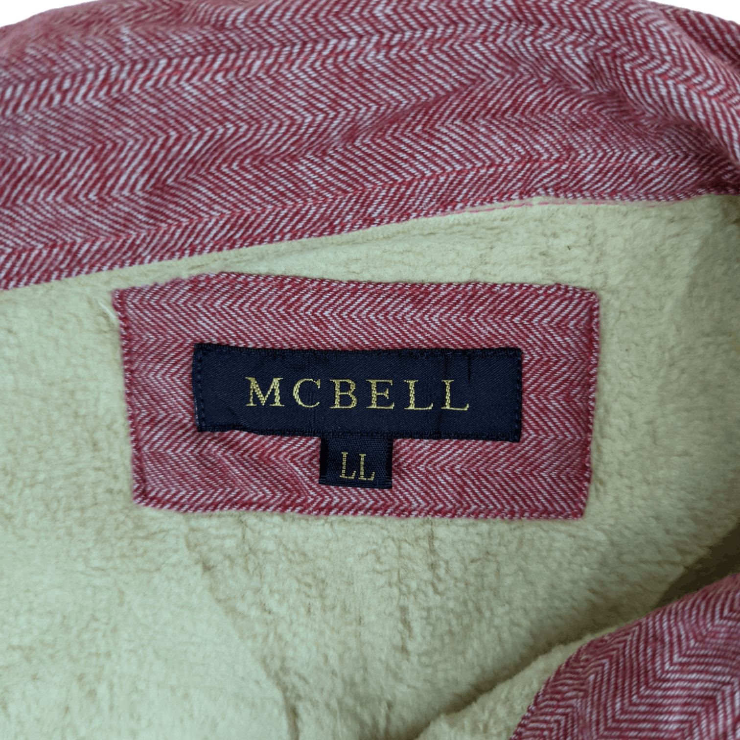 Japanese Brand Japan MCBELL Winter Fleece Flannel Shirt Size US XL / EU 56 / 4 - 8 Thumbnail