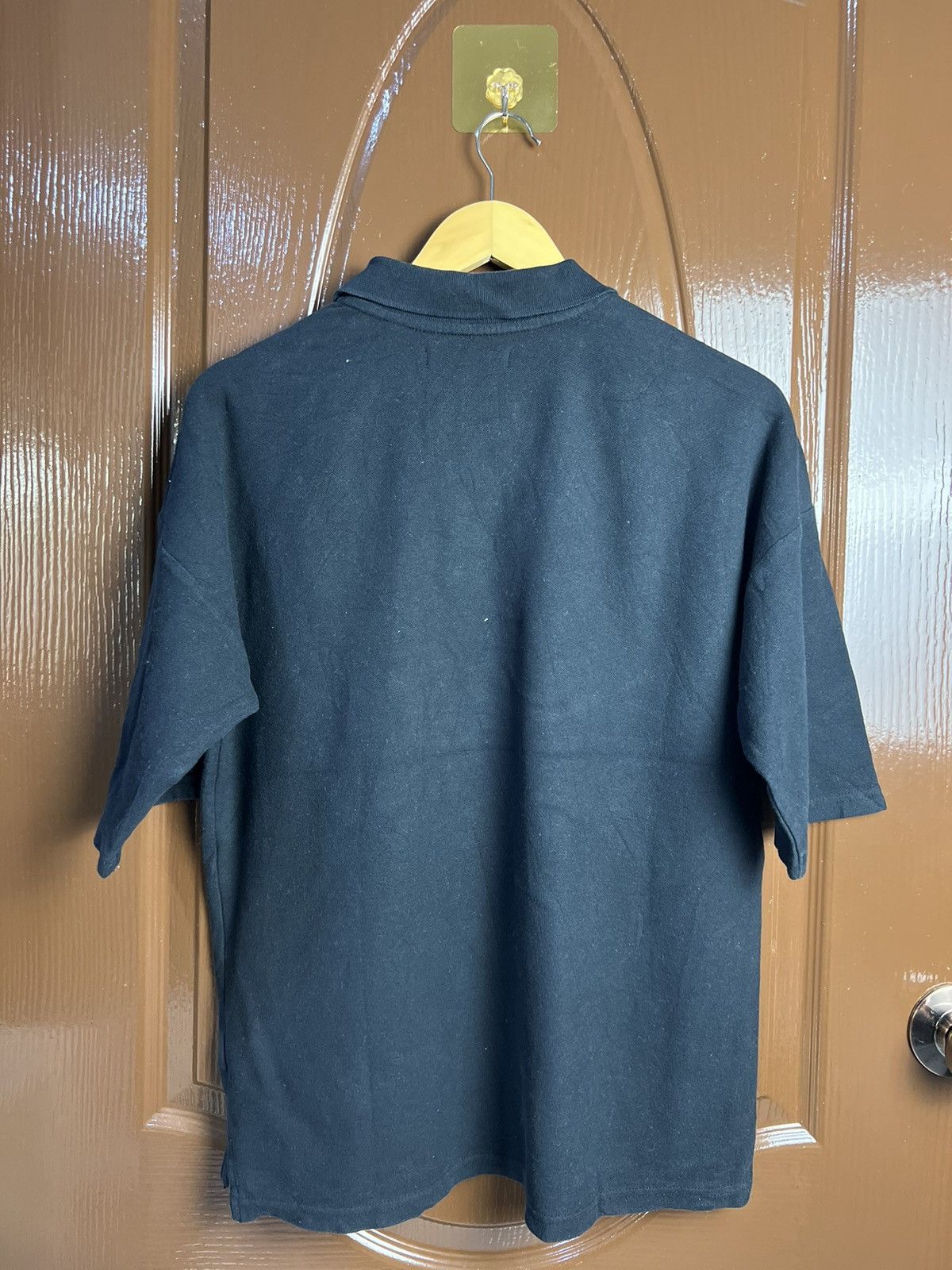 Tete Homme 🔥Black On Tête Homme Issey Miyake Polo Tees Size US M / EU 48-50 / 2 - 2 Thumbnail
