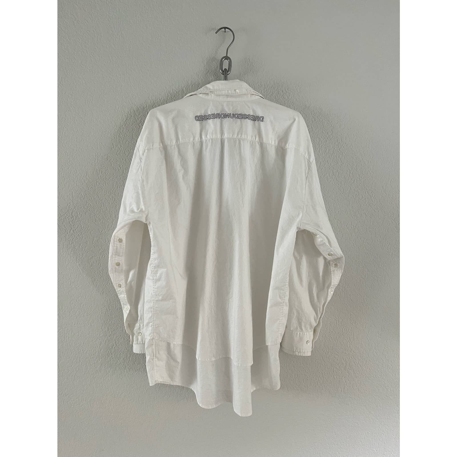 DRESSEDUNDRESSED Oversized Double-Layer Dress Shirt Size US M / EU 48-50 / 2 - 5 Thumbnail