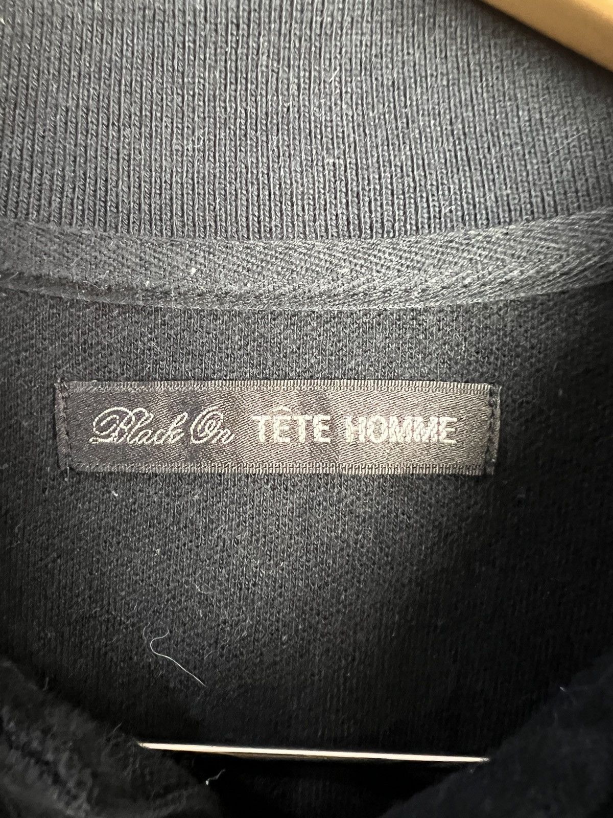 Tete Homme 🔥Black On Tête Homme Issey Miyake Polo Tees Size US M / EU 48-50 / 2 - 10 Thumbnail