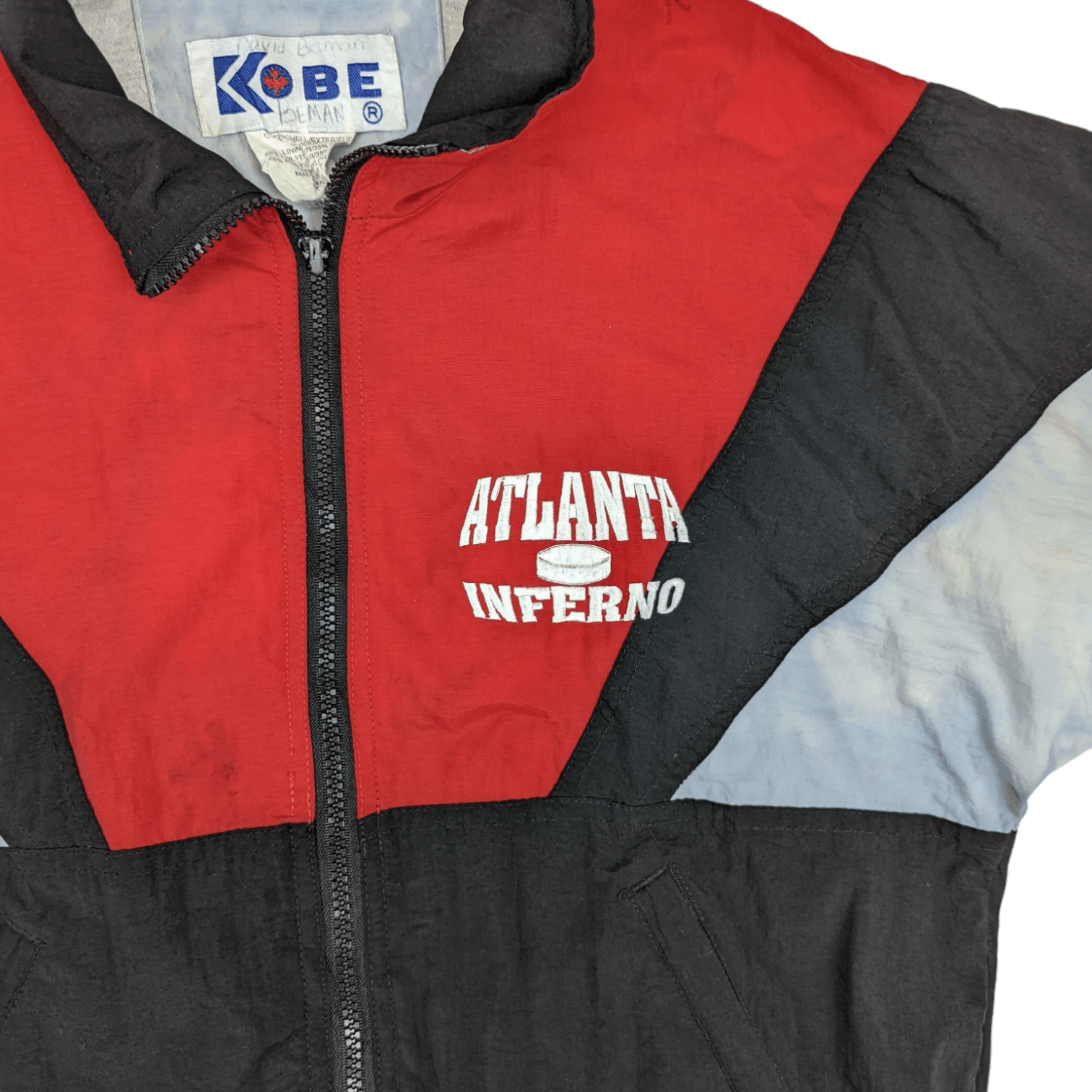 NBA Vintage KOBE Atlanta Inferno Windbreaker Sportswear Jacket Size US XXS / EU 40 - 6 Thumbnail