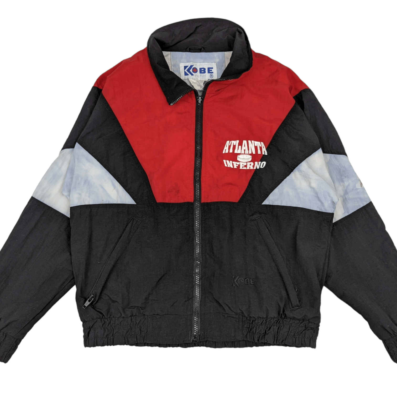 NBA Vintage KOBE Atlanta Inferno Windbreaker Sportswear Jacket Size US XXS / EU 40 - 2 Thumbnail