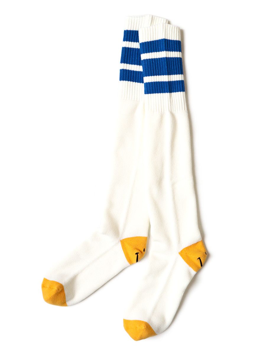 Kapital Kapital Knee High Skater Smiley Socks Size ONE SIZE - 1 Thumbnail