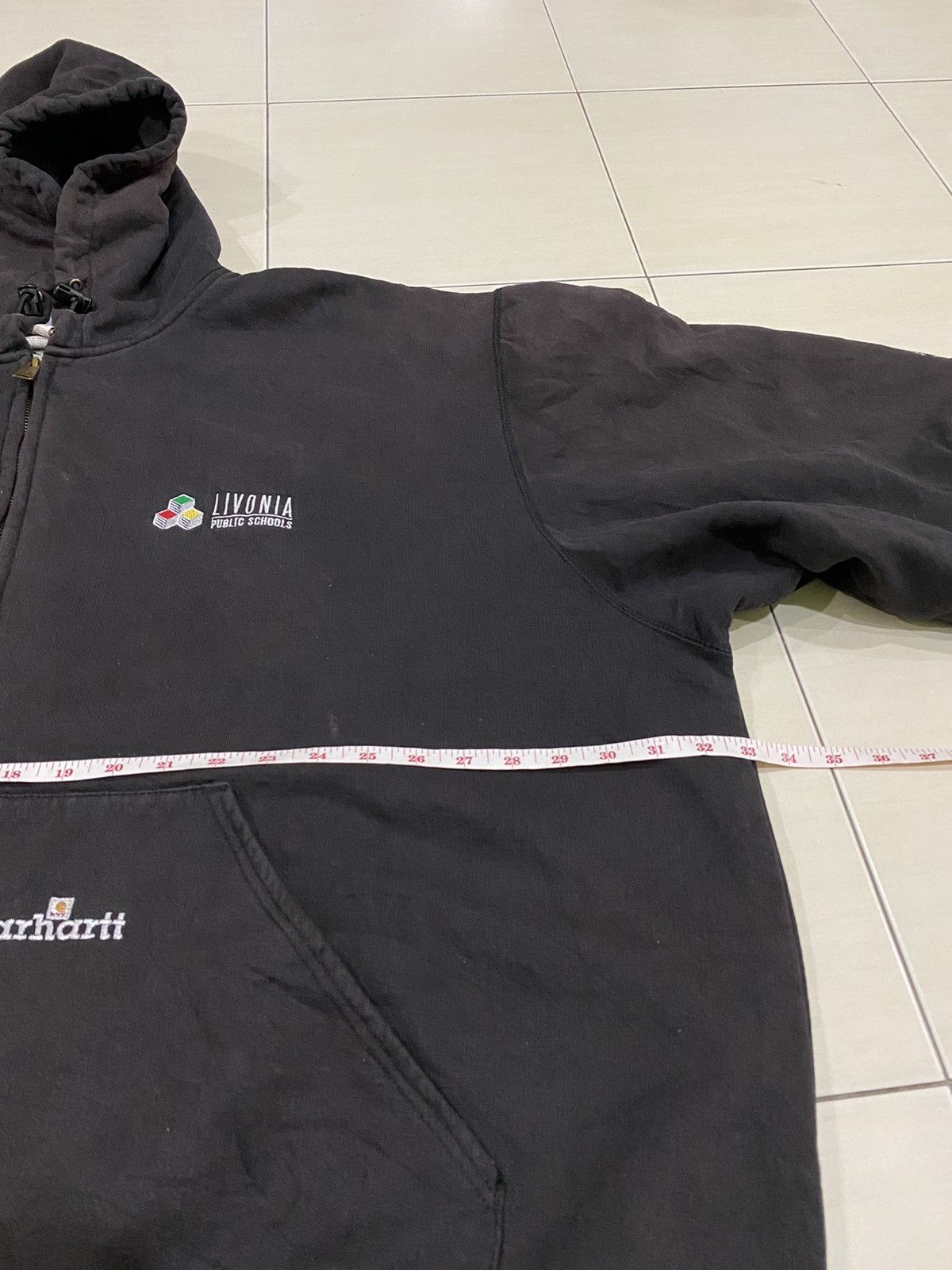 Carhartt × Vintage Vintage Carharrt hoodies big size jacket Size US XXL / EU 58 / 5 - 11 Thumbnail