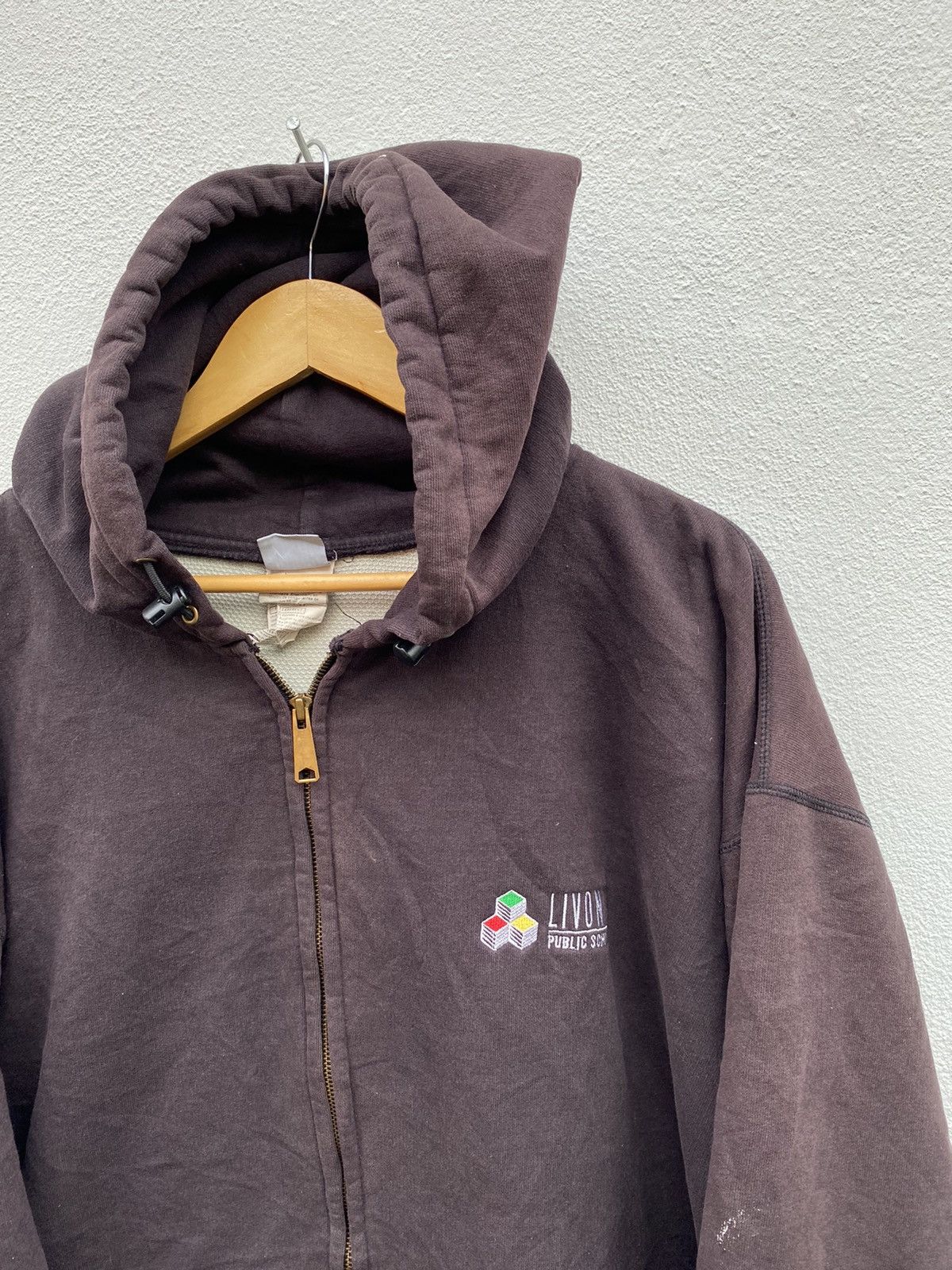 Carhartt × Vintage Vintage Carharrt hoodies big size jacket Size US XXL / EU 58 / 5 - 4 Thumbnail