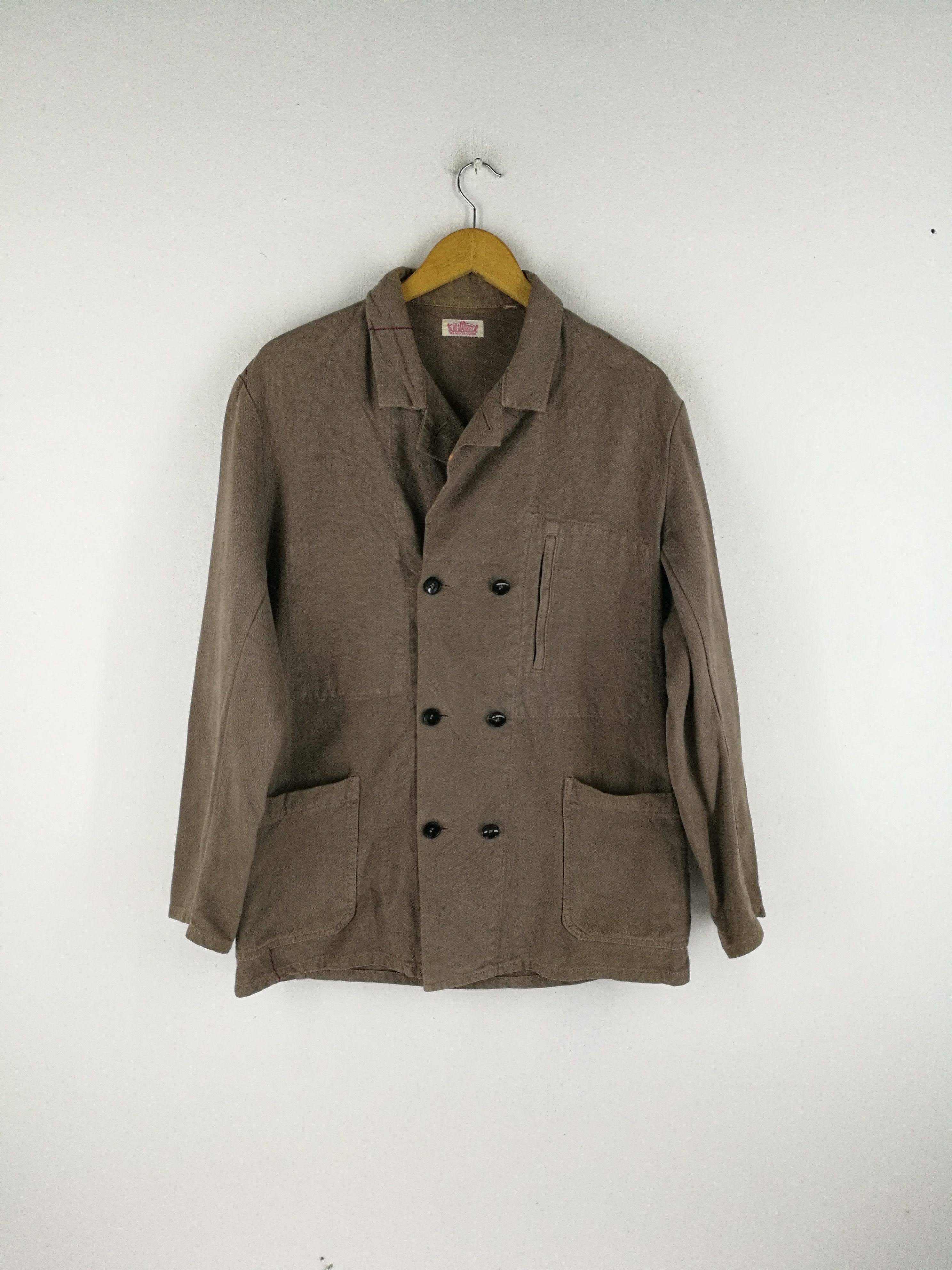 image of Hollywood Ranch&market Workers Work Wear Chore Jacket, Men's (Size Medium)