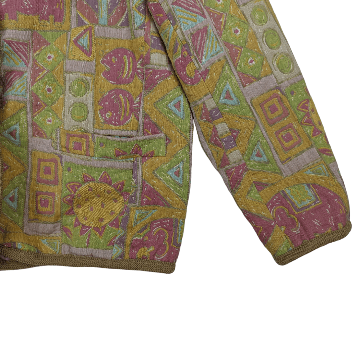 Japanese Brand Vintage Japan COOKTOWN Collection Monogram Button Up Jacket Size M / US 6-8 / IT 42-44 - 6 Thumbnail