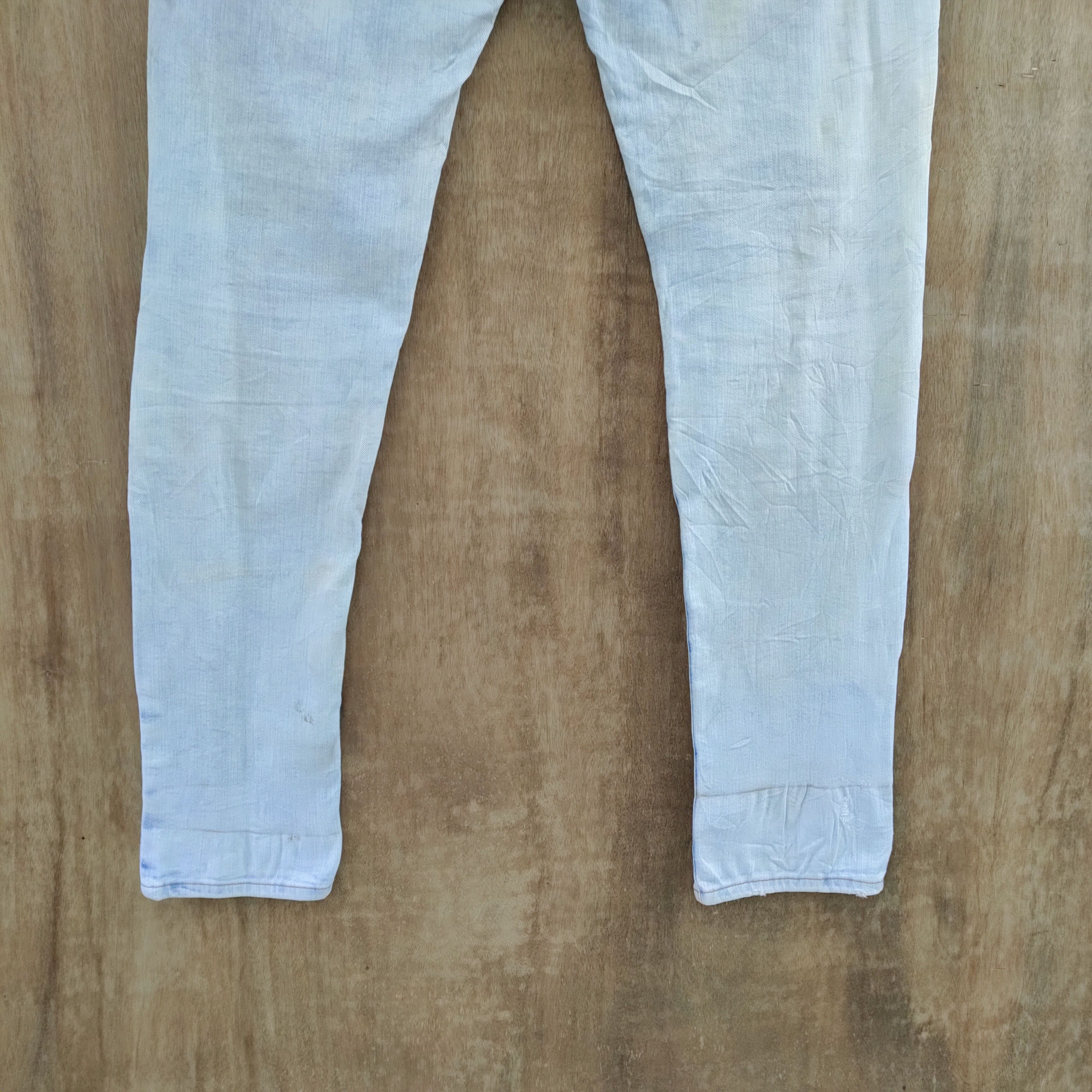 Japanese Brand × Vintage VINTAGE JAPANESE FADED DISTRESSED JEANS SKINNY LIKE BALMAIN Size US 32 / EU 48 - 8 Thumbnail