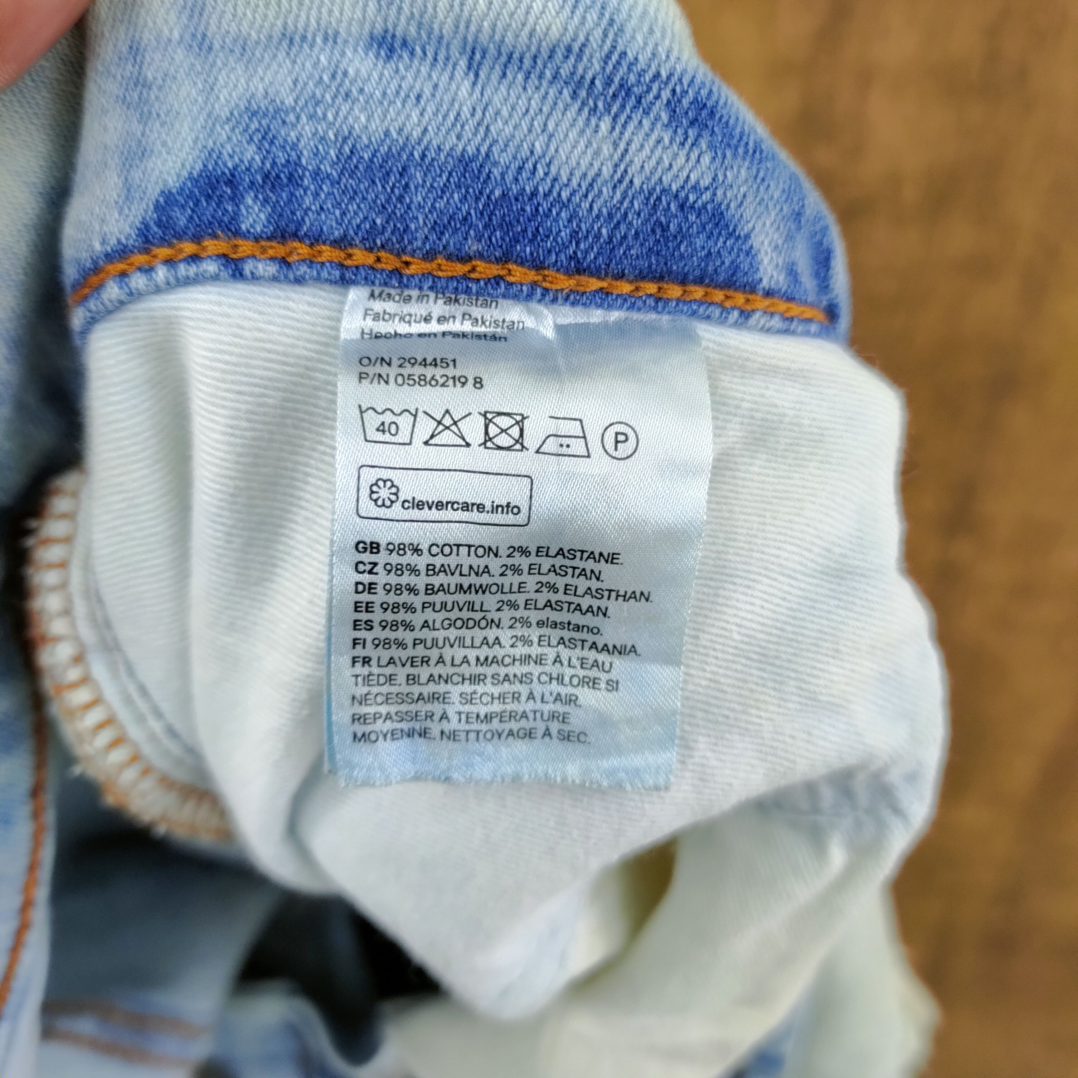 Japanese Brand × Vintage VINTAGE JAPANESE FADED DISTRESSED JEANS SKINNY LIKE BALMAIN Size US 32 / EU 48 - 10 Thumbnail