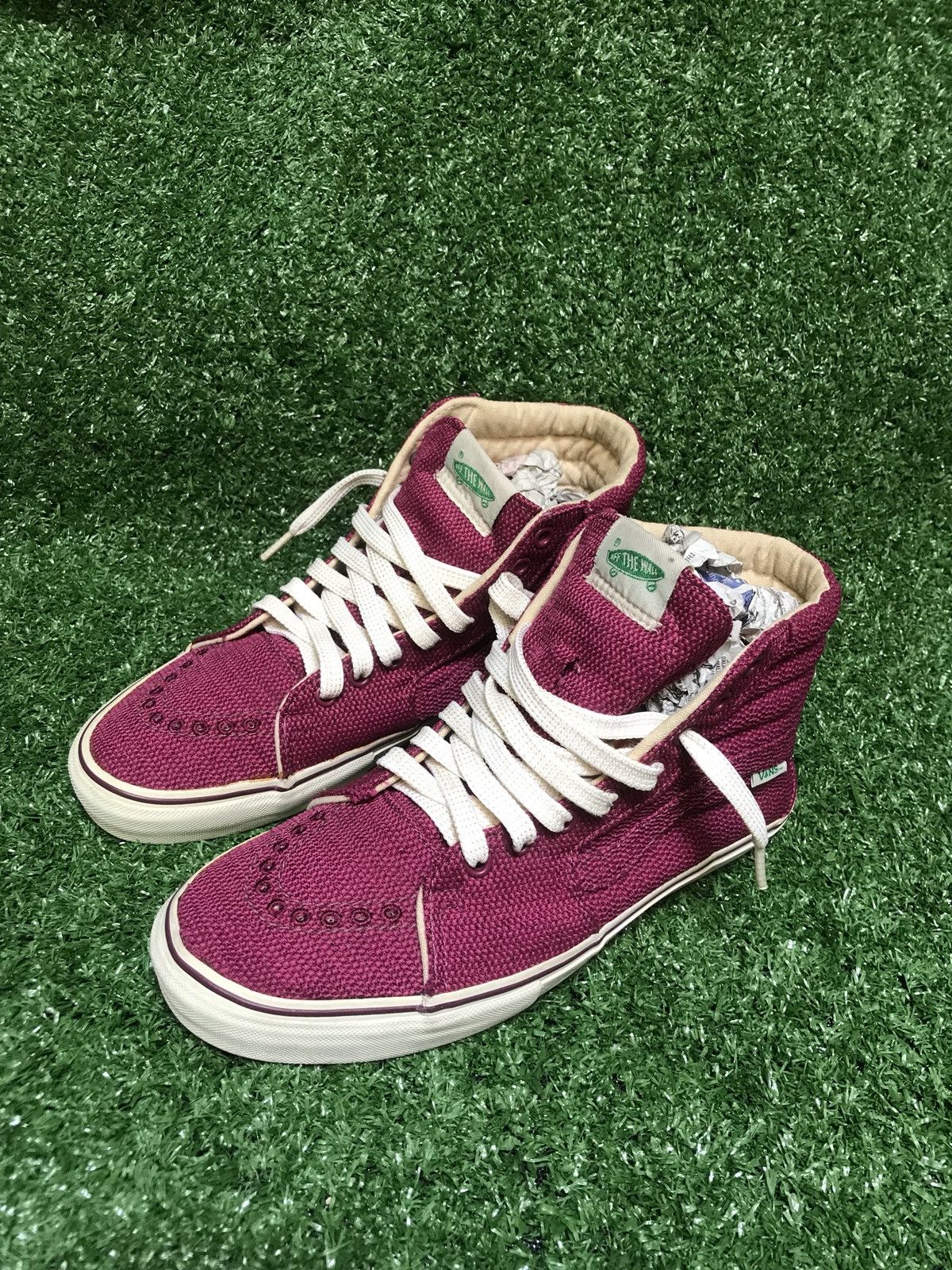 Vans 🔊🔥FINAL DROP🔥VINTAGE VANS X VAULT DESIGN Size US 8 / EU 41 - 2 Thumbnail