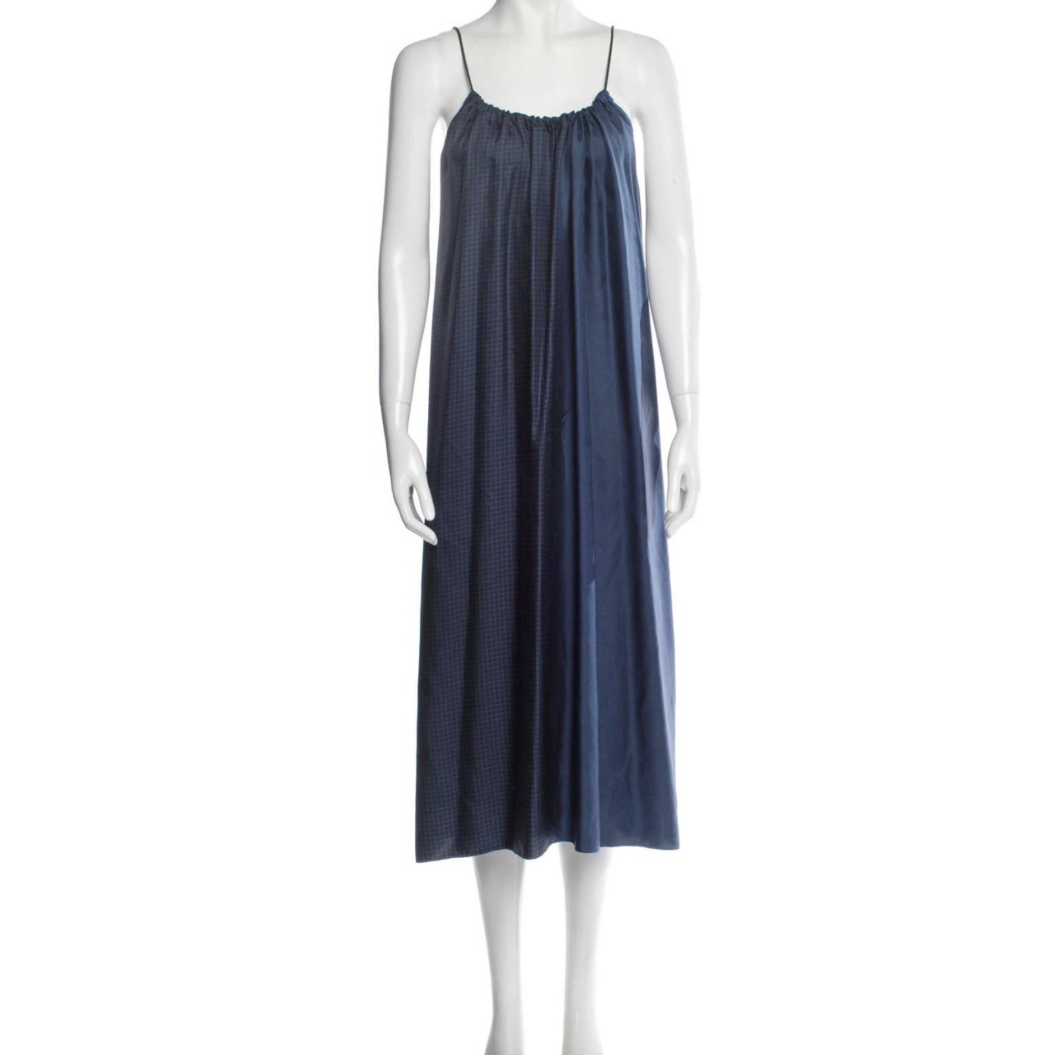 Long Sleeve Sequin Embellished Knit Bayadere Dress