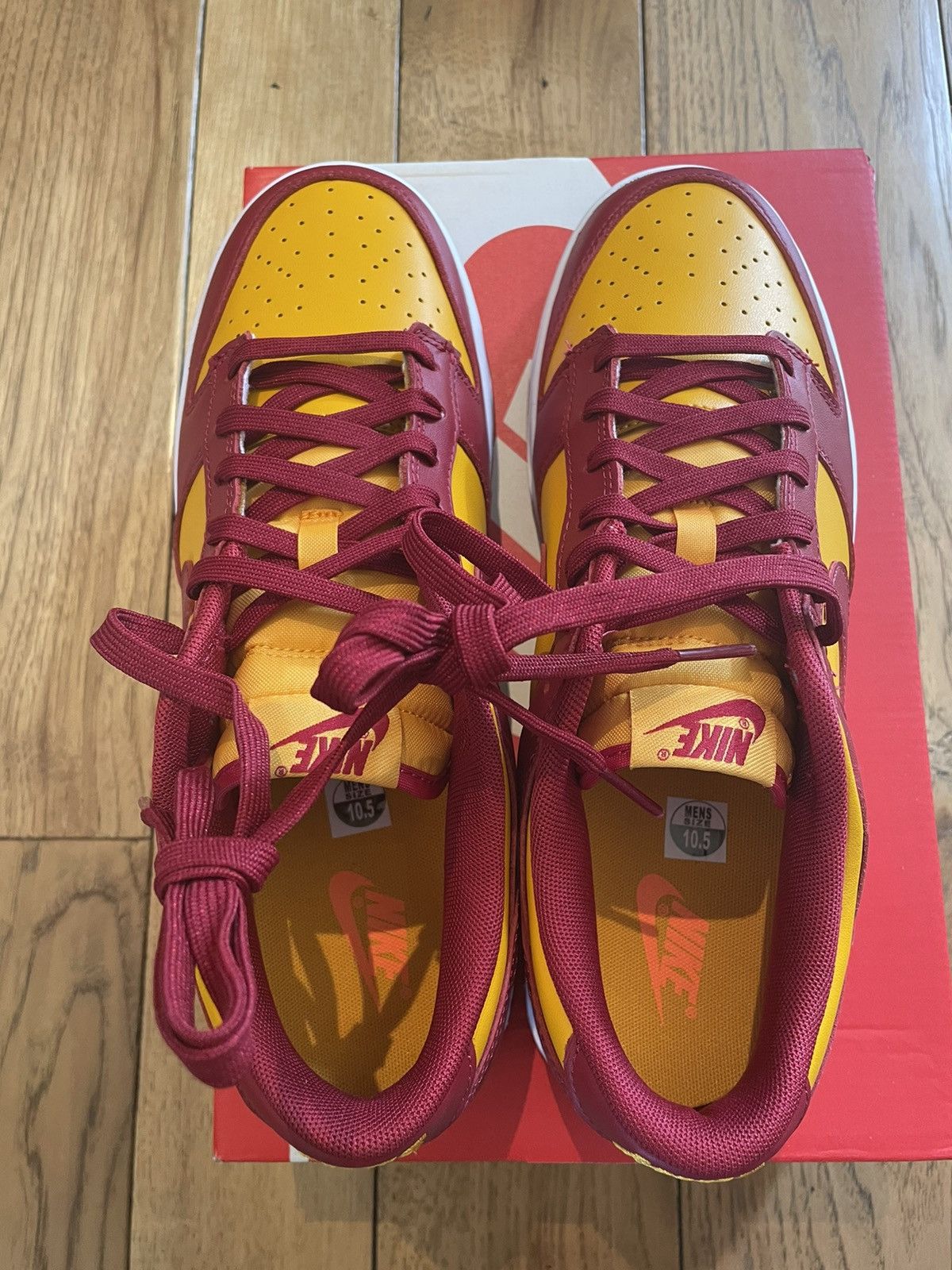 Nike Nike Dunk Low Retro Midas Gold 2022 Size US 10.5 / EU 43-44 - 4 Thumbnail