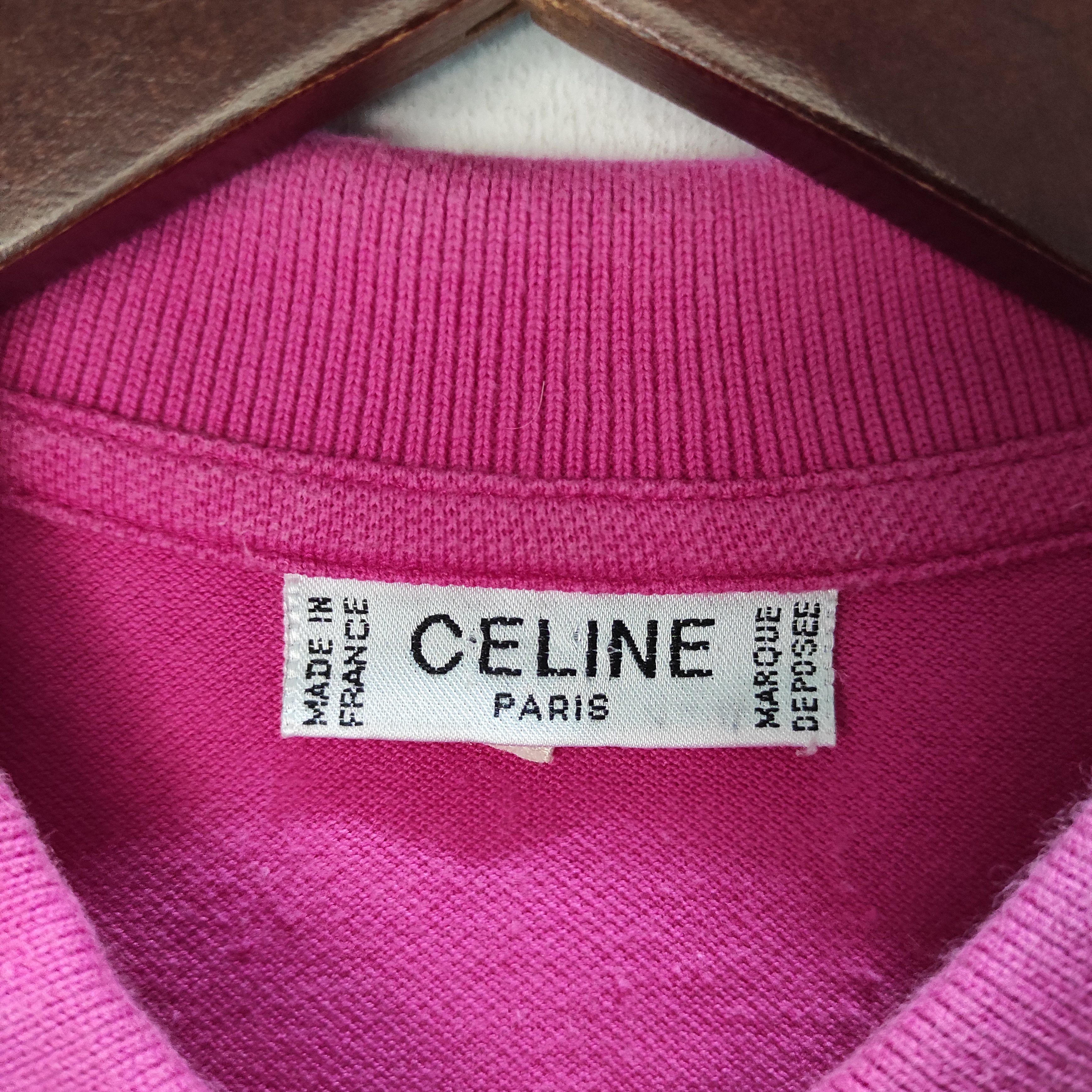 Celine Celine polo shirt pink Size M / US 6-8 / IT 42-44 - 5 Thumbnail
