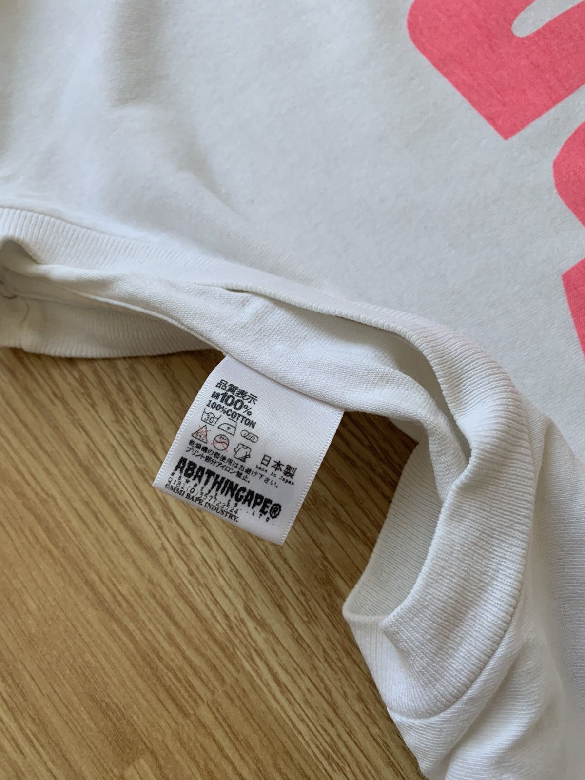Bape × Vintage Vintage y2k Bape Dr Ape Laboratory White Tee Single Stitch Size US M / EU 48-50 / 2 - 10 Thumbnail