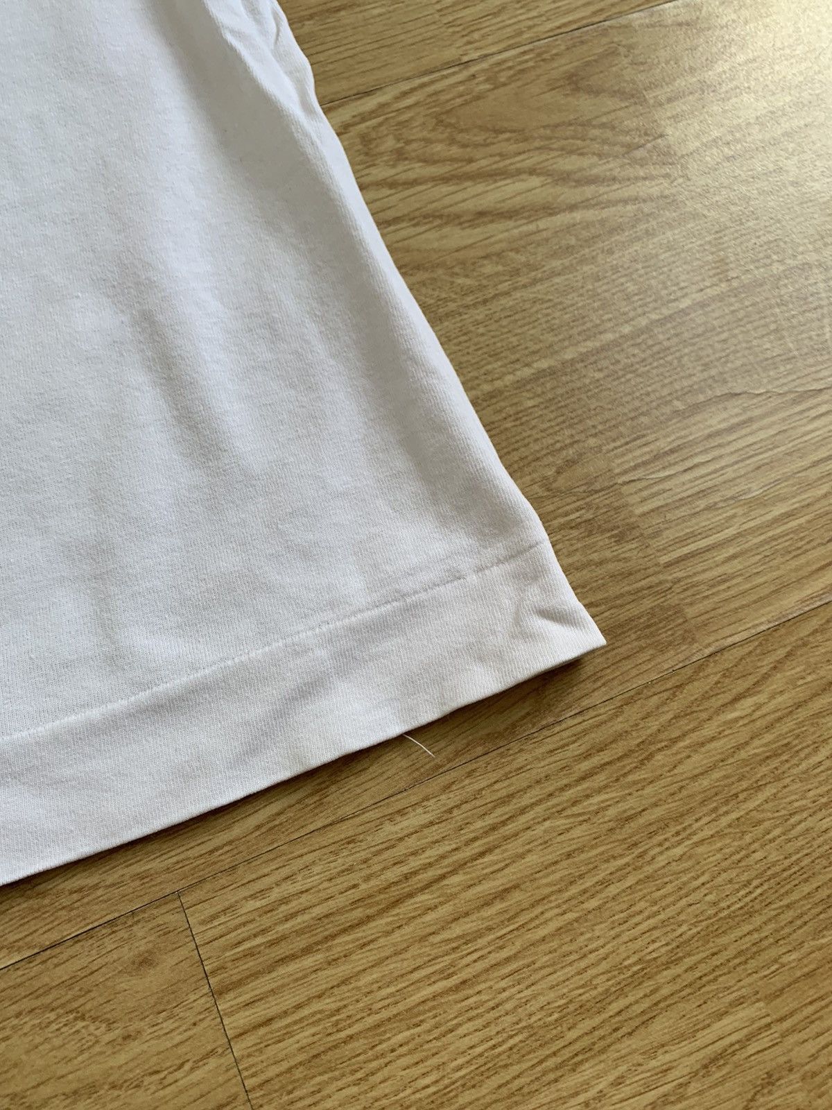 Bape × Vintage Vintage y2k Bape Dr Ape Laboratory White Tee Single Stitch Size US M / EU 48-50 / 2 - 7 Thumbnail
