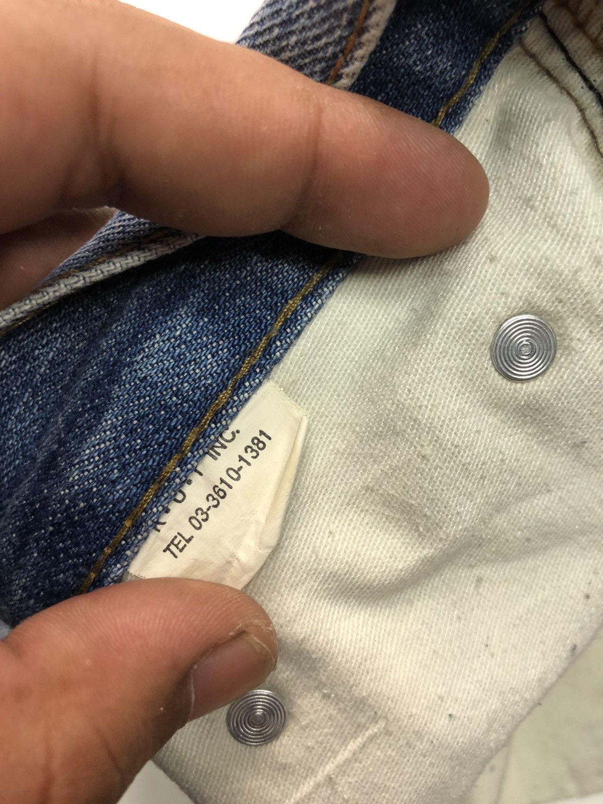 Japanese Brand K.U.I INC DISSTRESSED SHORT DENIM Size US 34 / EU 50 - 5 Thumbnail
