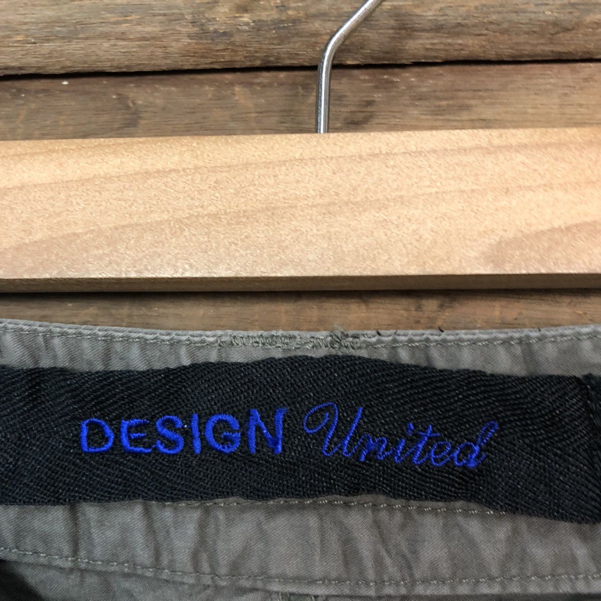 Japanese Brand DL United Design Grey Multipocket Cargo Pants #3314 Size US 29 - 15 Thumbnail