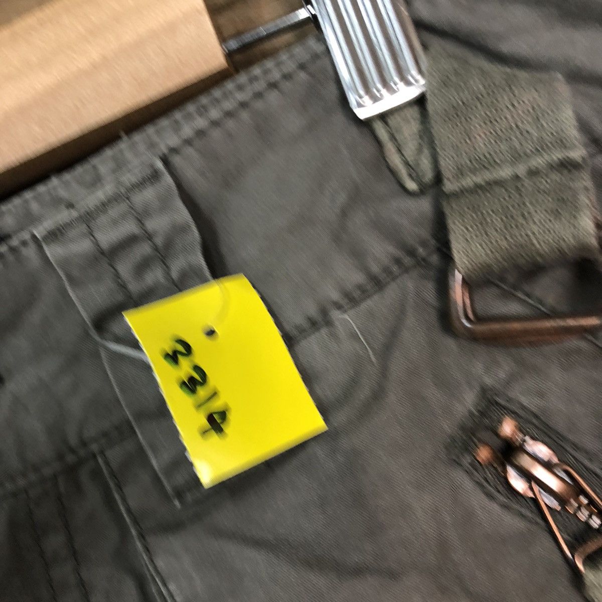 Japanese Brand DL United Design Grey Multipocket Cargo Pants #3314 Size US 29 - 10 Thumbnail