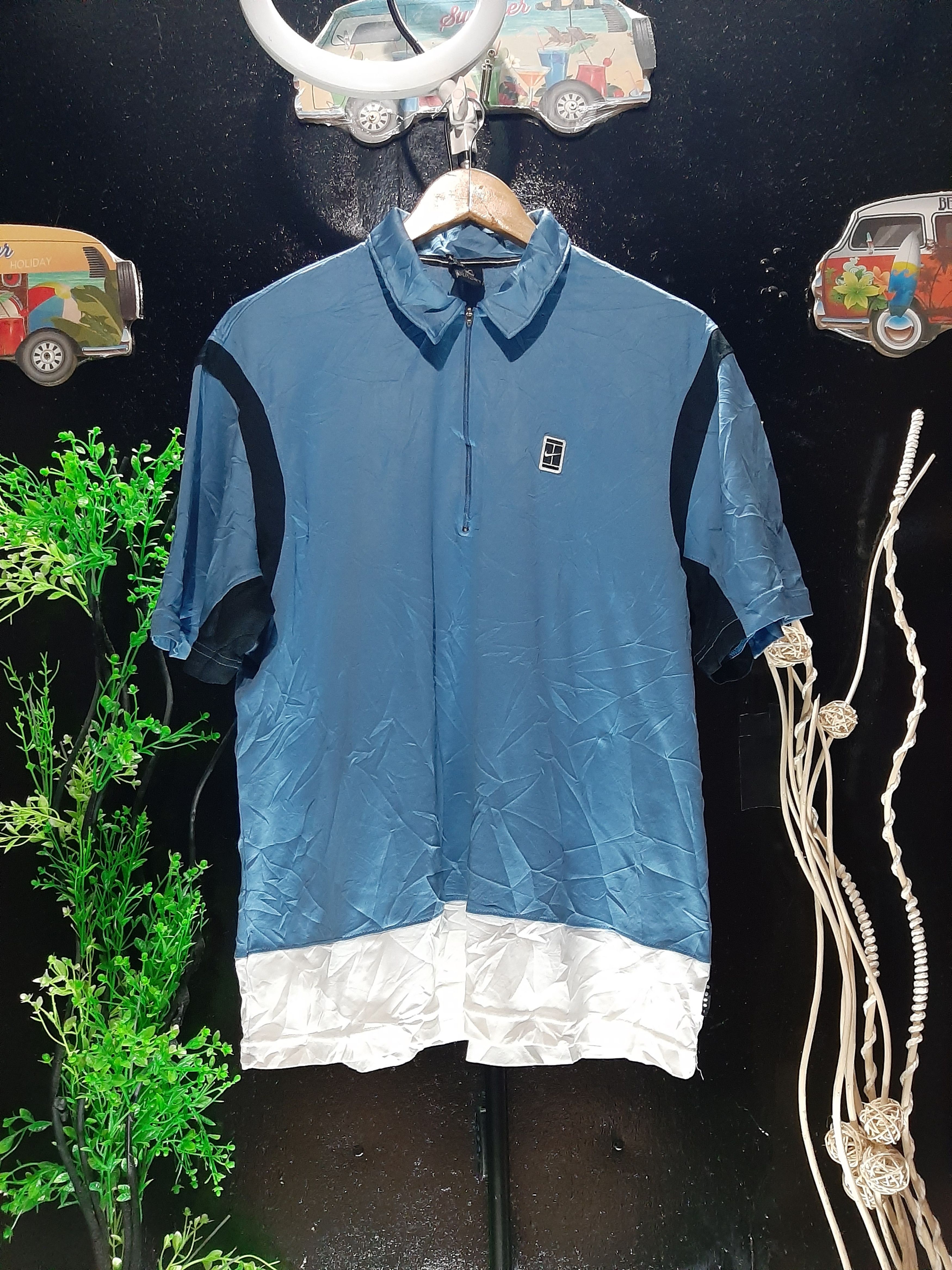 Nike × Vintage VINTAGE NIKE COURT POLO SHIRT Size US L / EU 52-54 / 3 - 1 Thumbnail