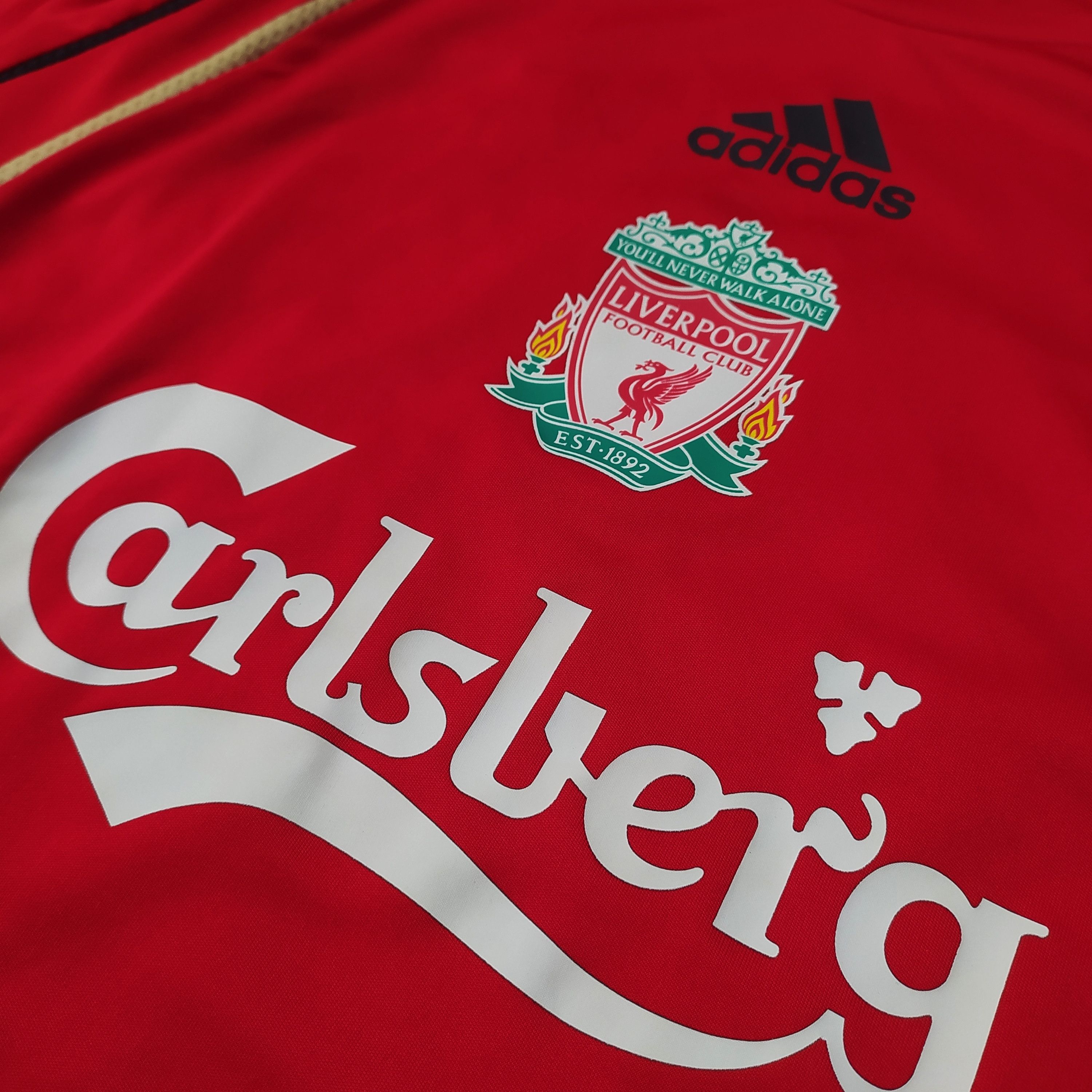Adidas Liverpool FC Training/Leisure Jersey Shirt 2009-2010 Size US XL / EU 56 / 4 - 3 Thumbnail
