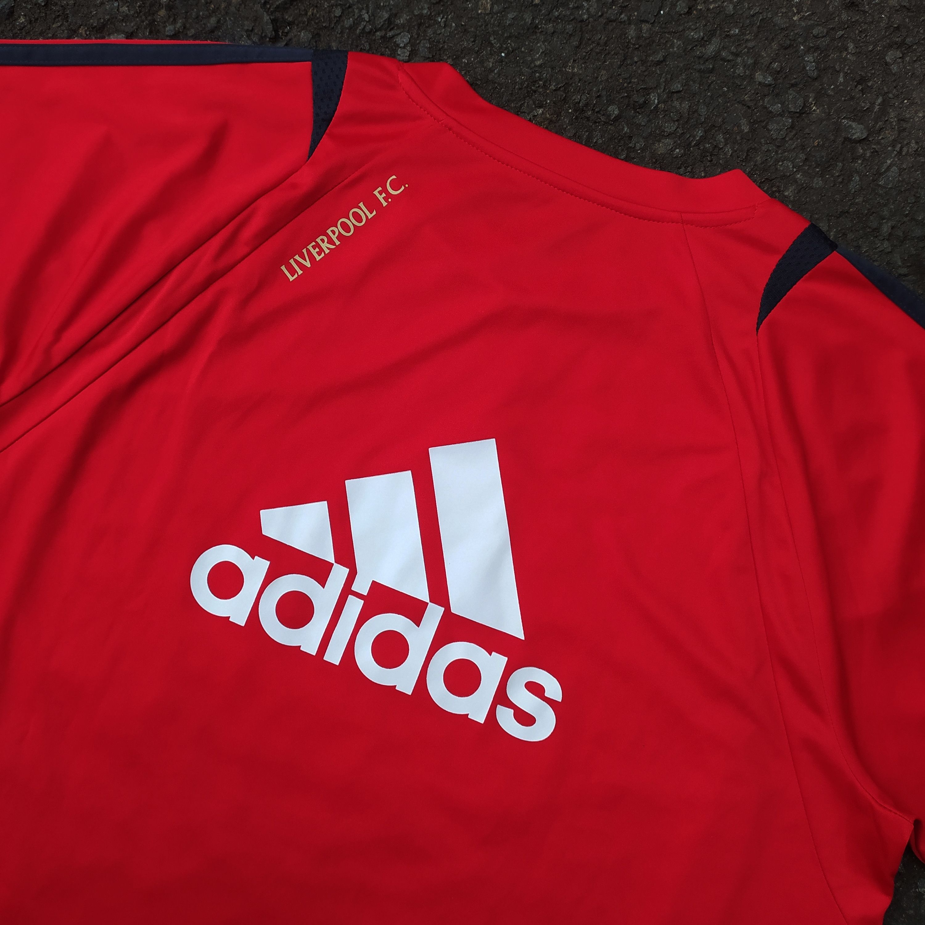 Adidas Liverpool FC Training/Leisure Jersey Shirt 2009-2010 Size US XL / EU 56 / 4 - 4 Thumbnail