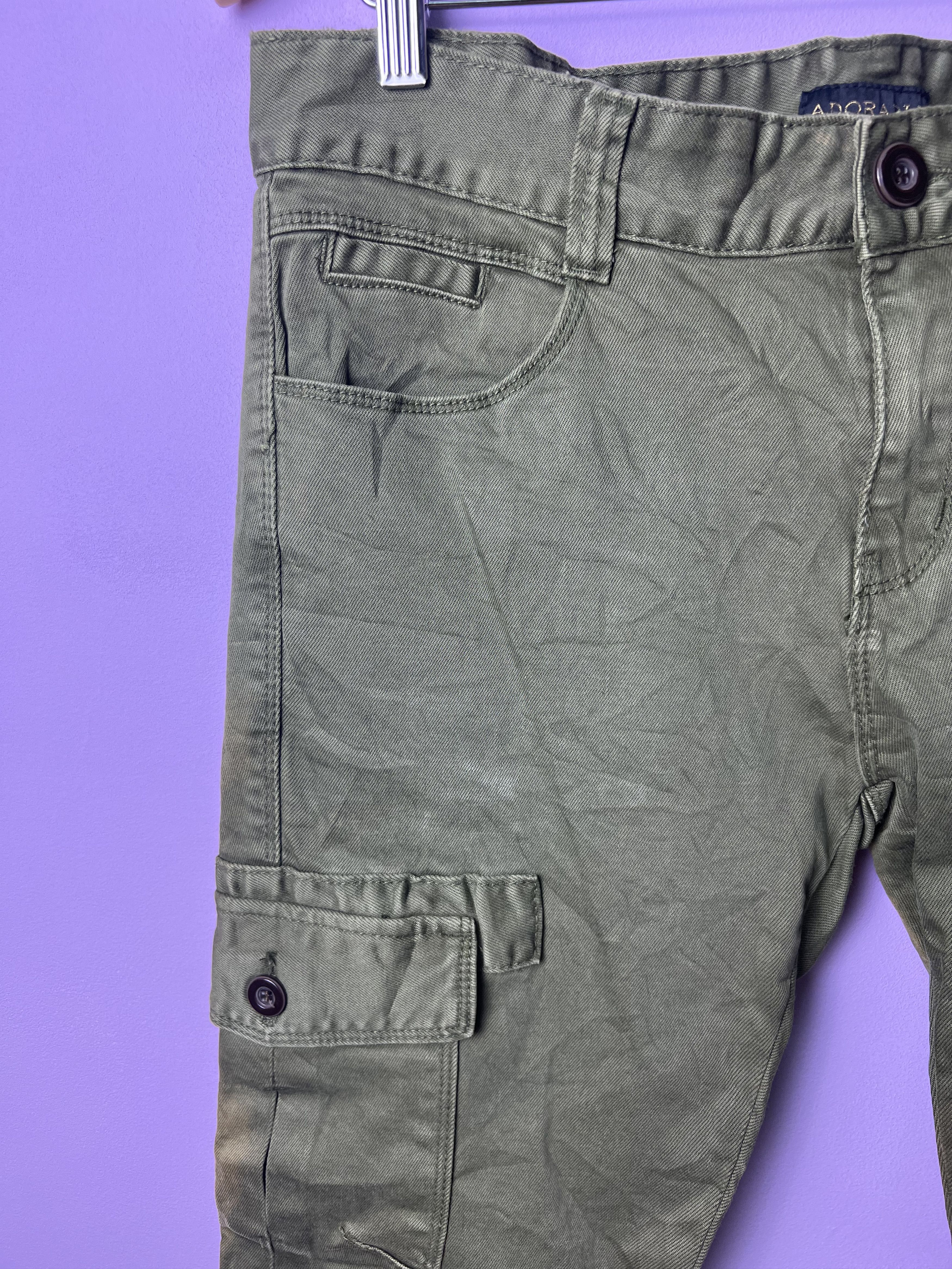 Japanese Brand 🔥Sun Faded Rare Adorable Tactical Cargo Pants Size US 34 / EU 50 - 6 Thumbnail