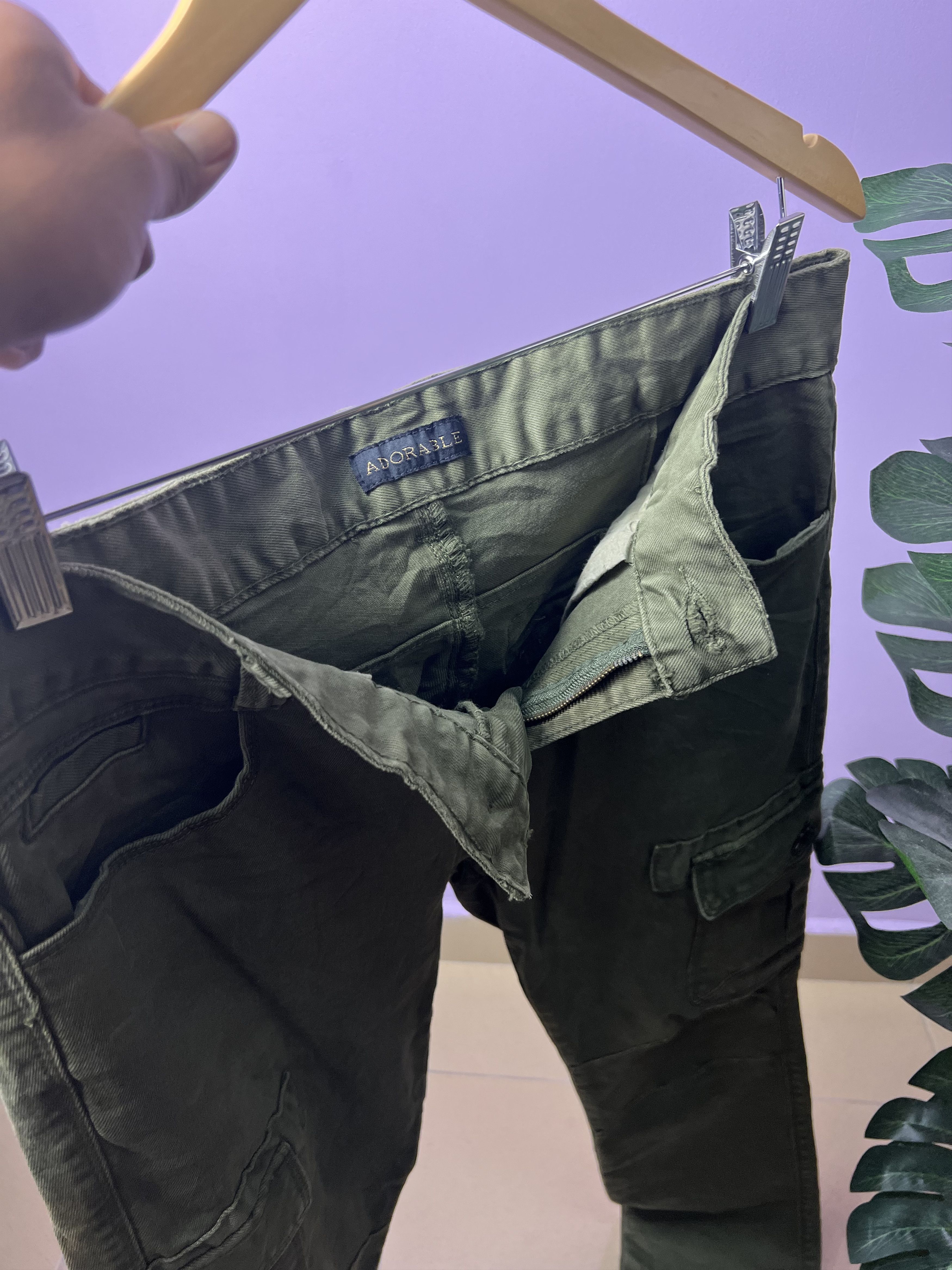Japanese Brand 🔥Sun Faded Rare Adorable Tactical Cargo Pants Size US 34 / EU 50 - 12 Thumbnail