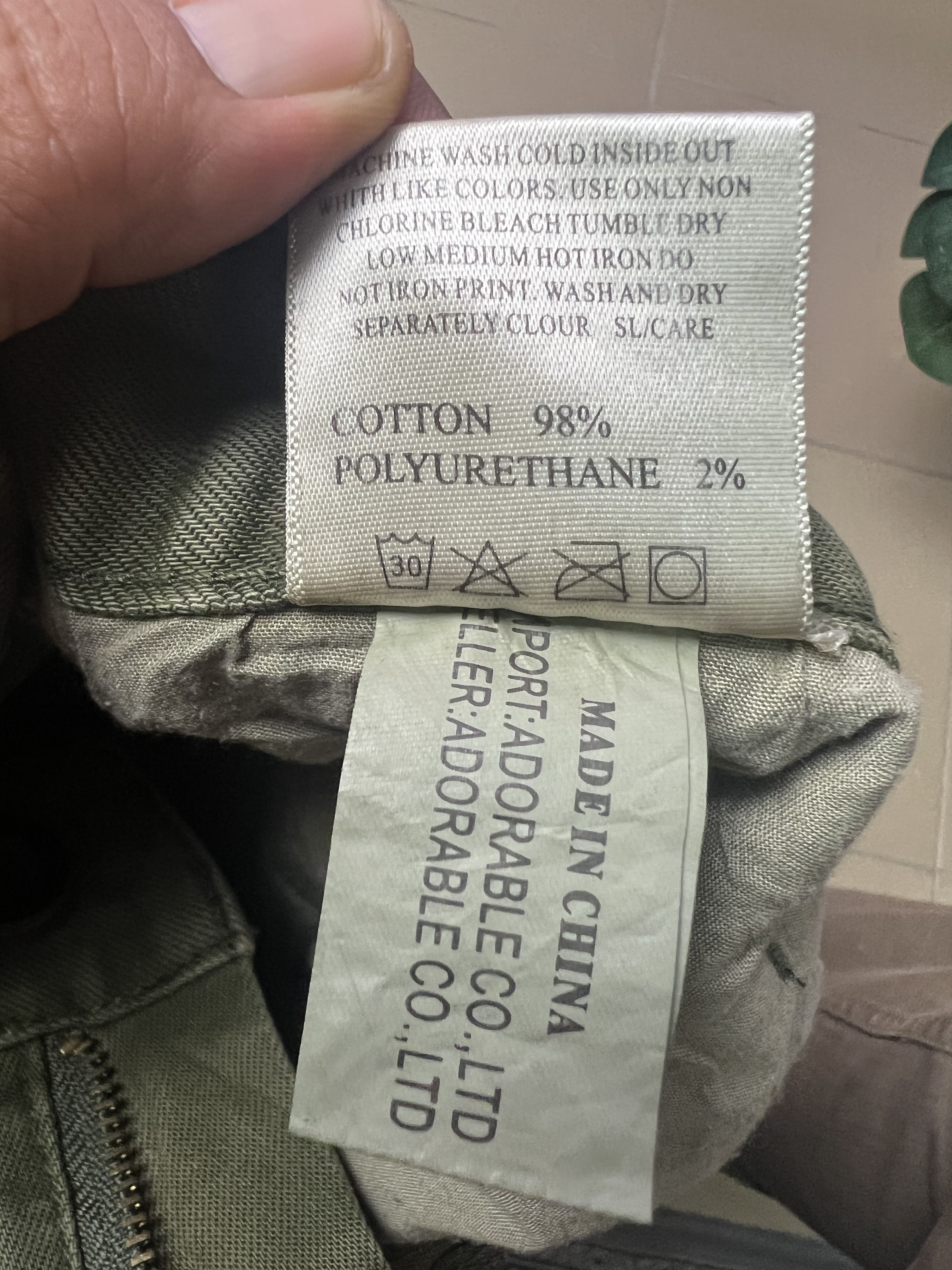 Japanese Brand 🔥Sun Faded Rare Adorable Tactical Cargo Pants Size US 34 / EU 50 - 15 Thumbnail