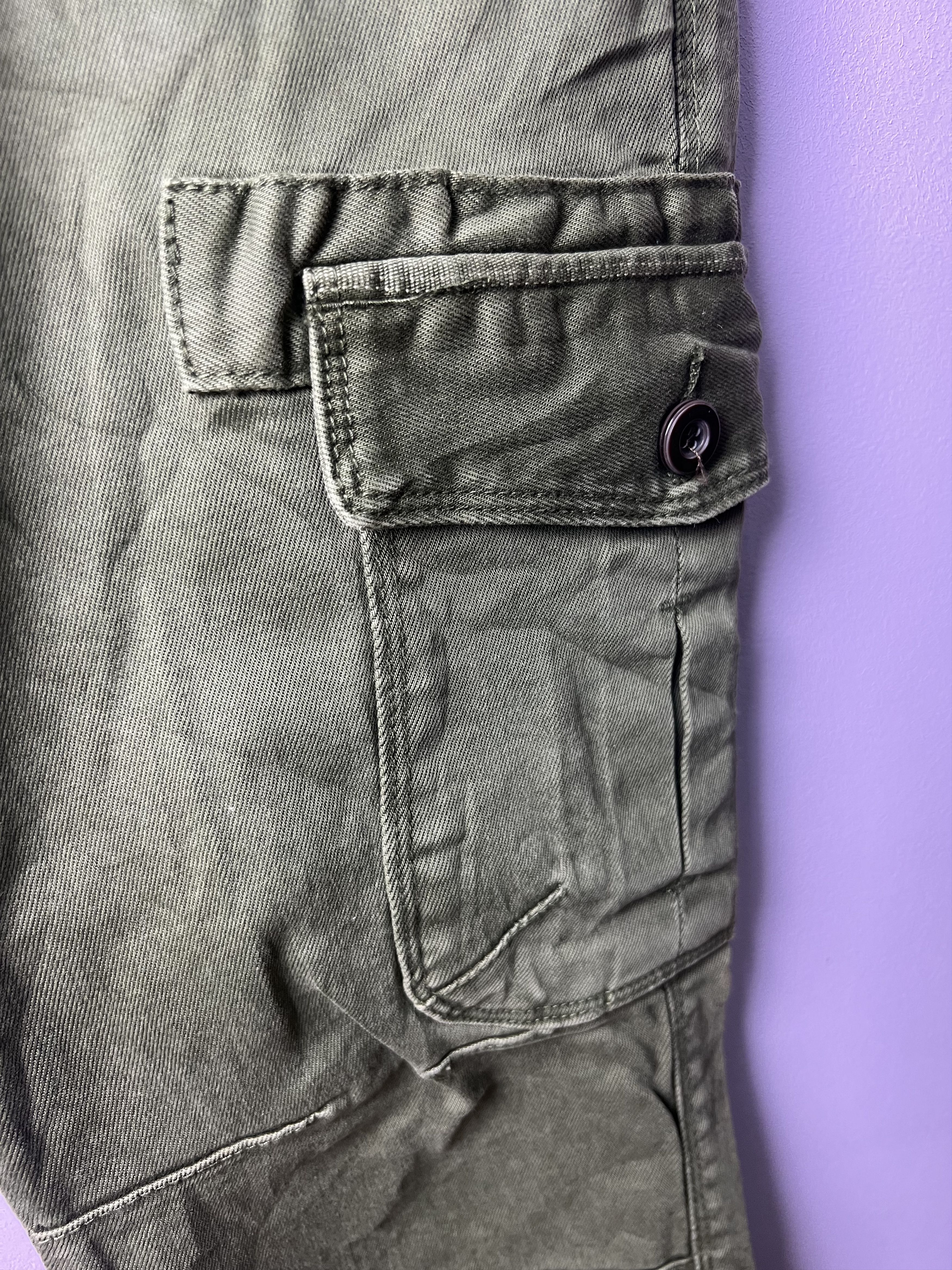 Japanese Brand 🔥Sun Faded Rare Adorable Tactical Cargo Pants Size US 34 / EU 50 - 9 Thumbnail