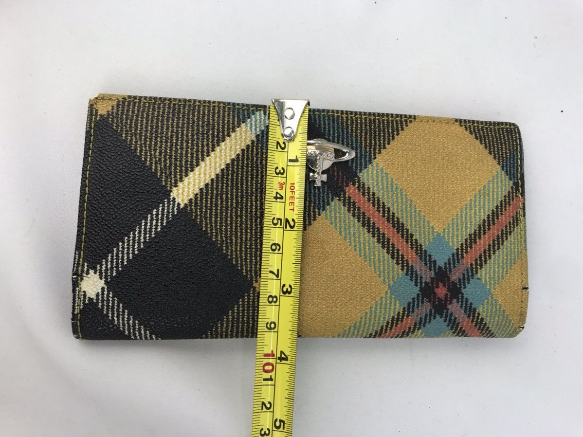 Vivienne Westwood Auth Vivienne Westwood Long wallet checkered Size ONE SIZE - 18 Thumbnail