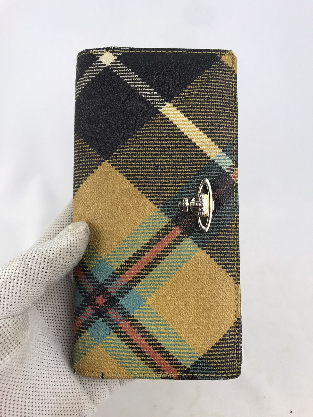 Vivienne Westwood Auth Vivienne Westwood Long wallet checkered Size ONE SIZE - 3 Thumbnail