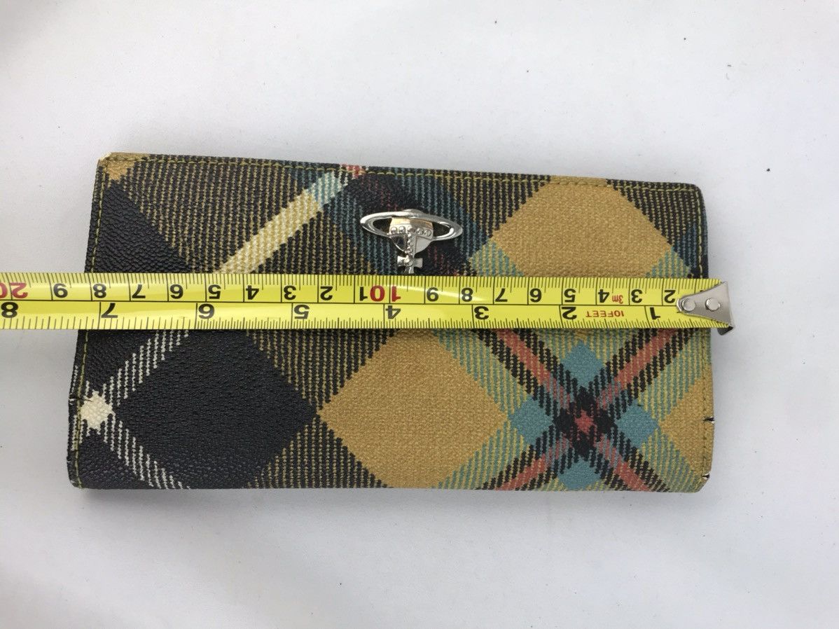 Vivienne Westwood Auth Vivienne Westwood Long wallet checkered Size ONE SIZE - 17 Thumbnail