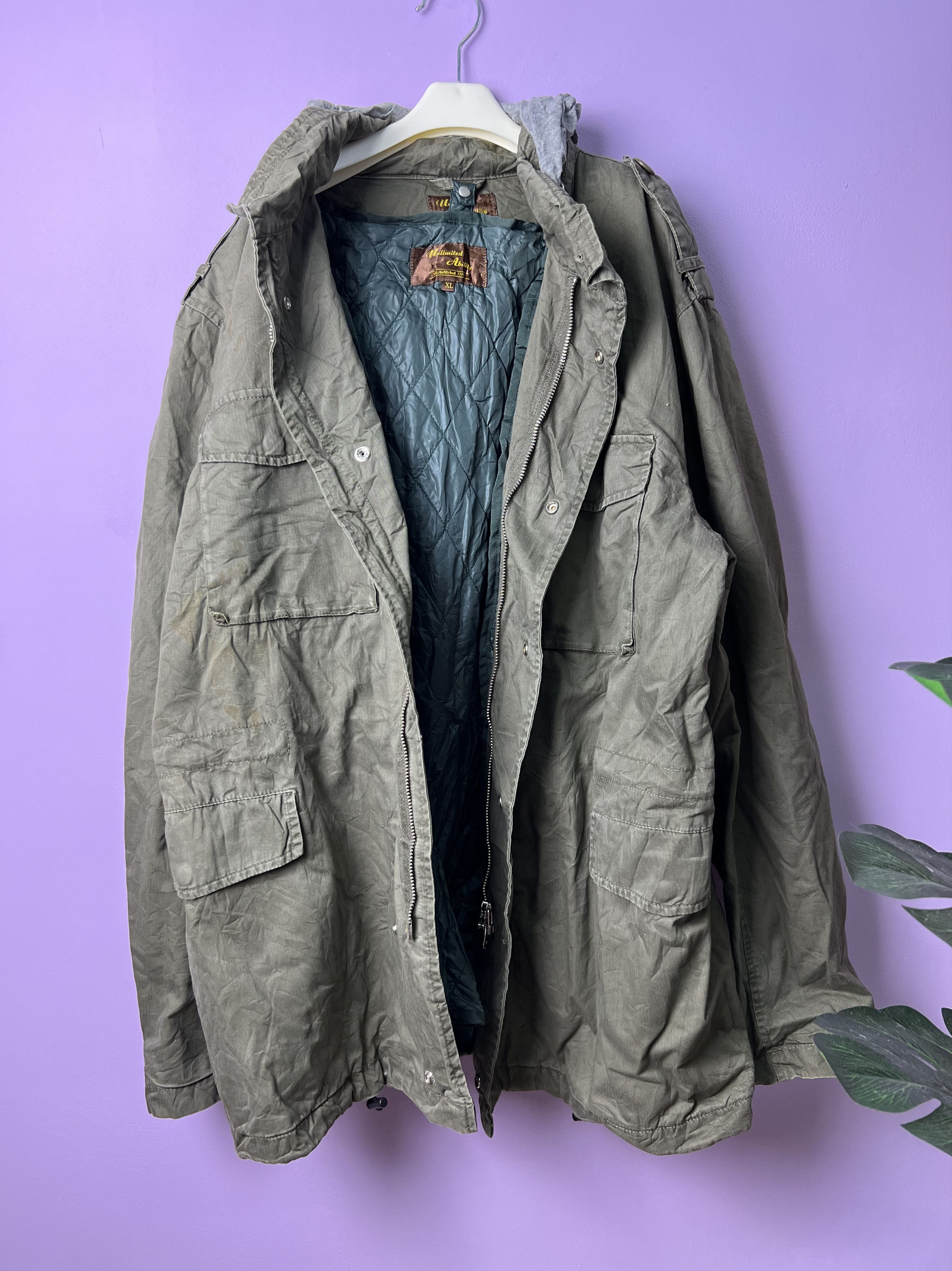 Japanese Brand 🔥Unlimited Ability Hunting Quilted Jackets Size US M / EU 48-50 / 2 - 2 Thumbnail