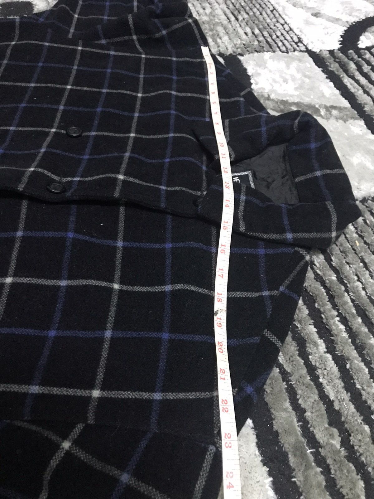 Versace Versace jean couture tartan over coat Size US L / EU 52-54 / 3 - 8 Thumbnail