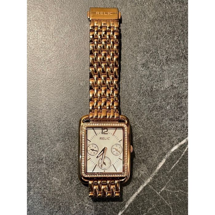 Relic Ladies Rose Gold Relic Watch New Battery Grailed