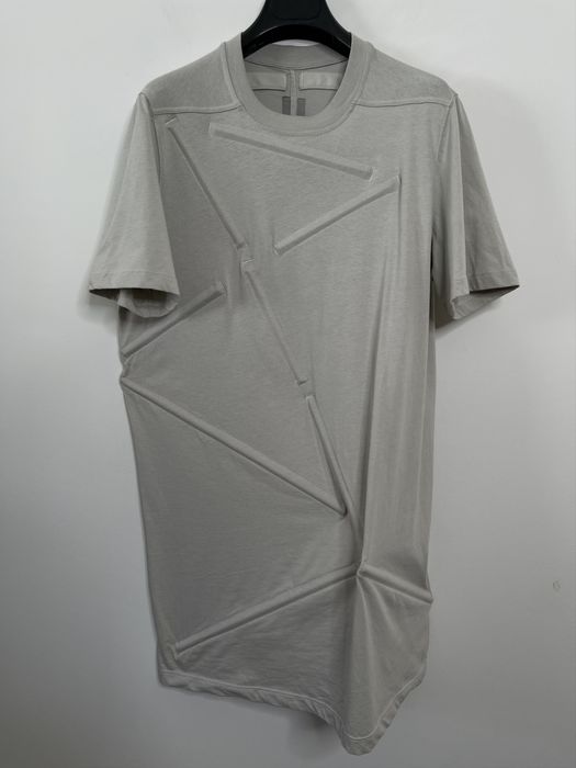 Rick Owens XS - Loose Fit Rod Oyster Level T Shirt - SS19 Babel