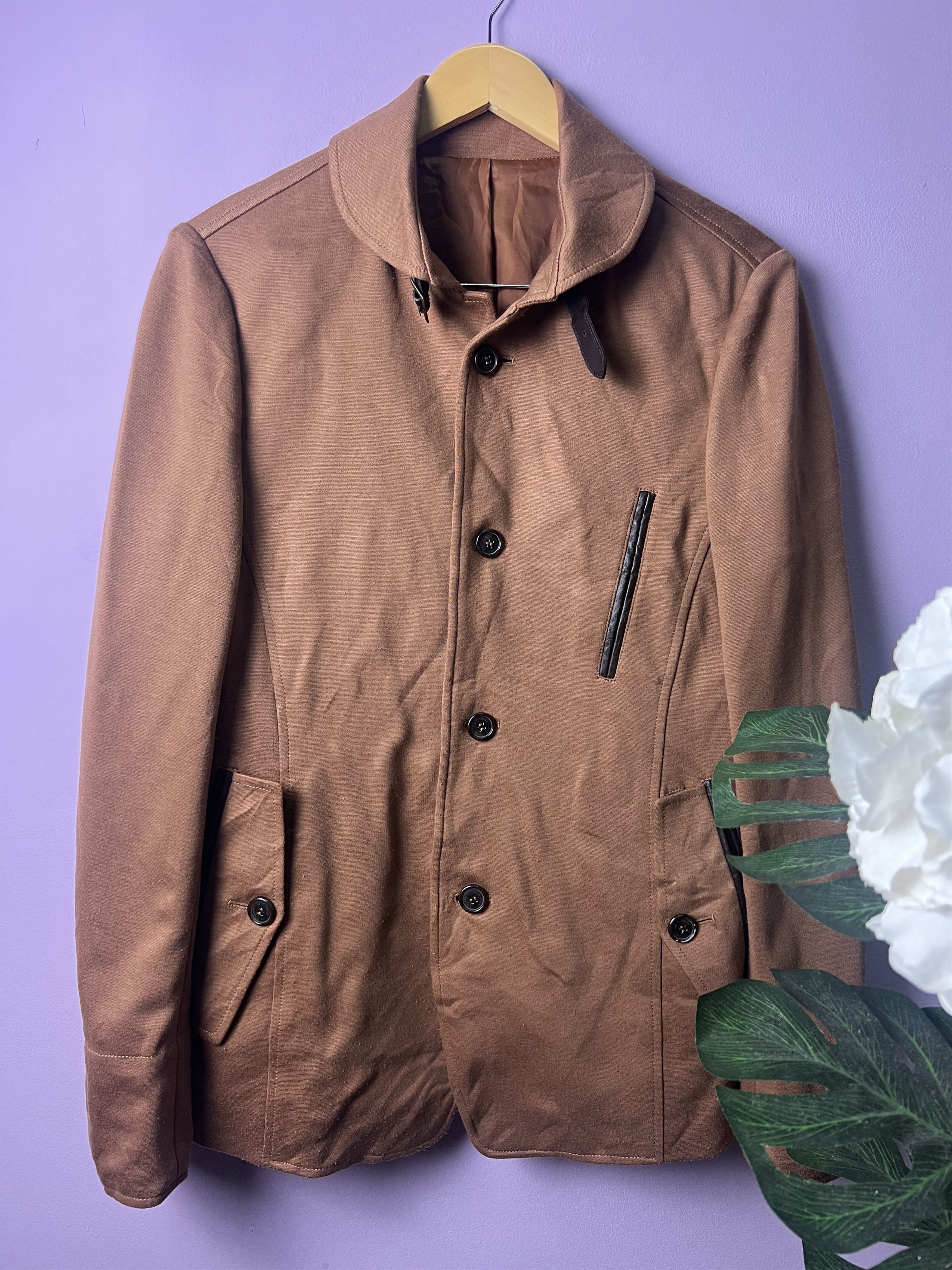 Japanese Brand 🔥Elbow Patch Couples Us N Them Button Jackets Size US S / EU 44-46 / 1 - 2 Thumbnail
