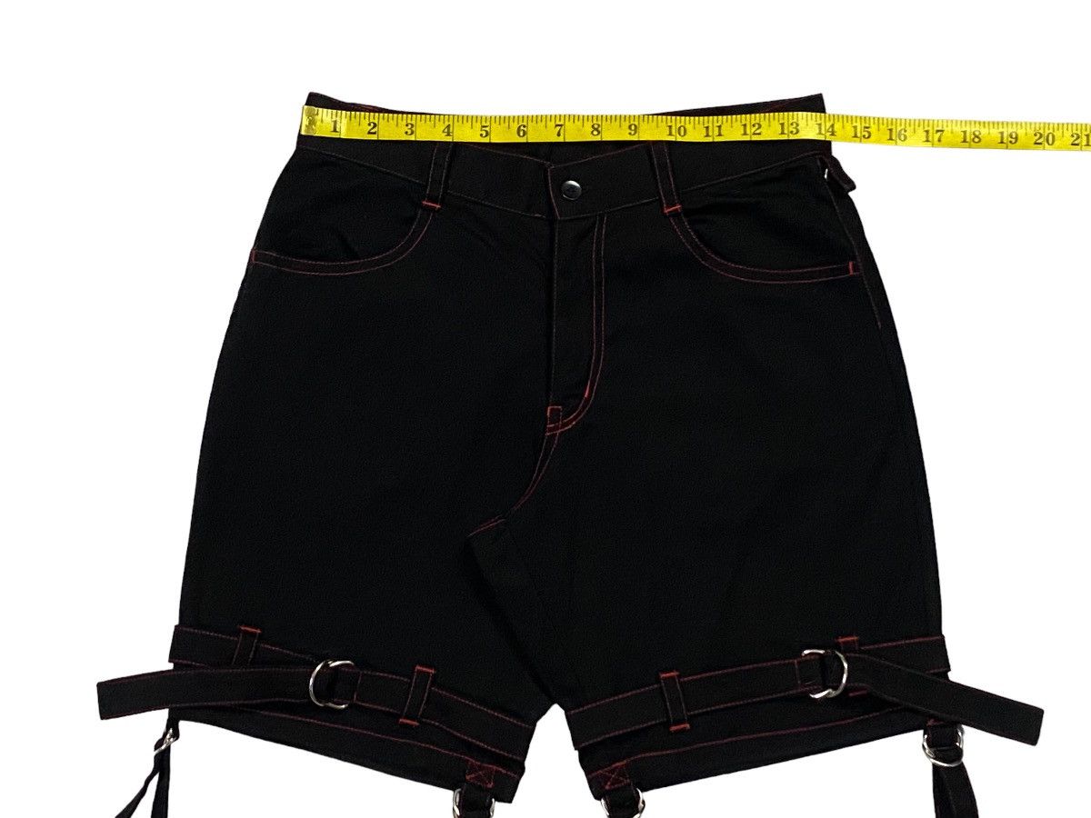 Japanese Brand × Seditionaries Japanese Brand “MAXICIMAM” Bondage Flare Pants Size 28" / US 6 / IT 42 - 4 Thumbnail