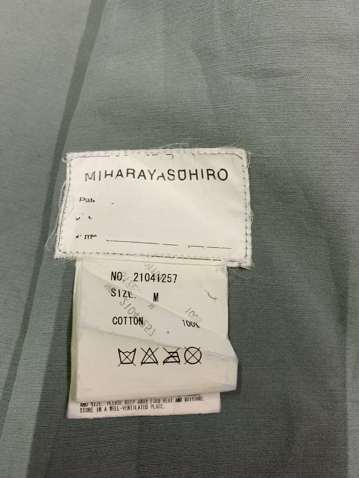 Maison MIHARA YASUHIRO 💥RARE MIHARAYASUHIRO PADDED SEWN BIKERS JACKETS Size US M / EU 48-50 / 2 - 10 Thumbnail