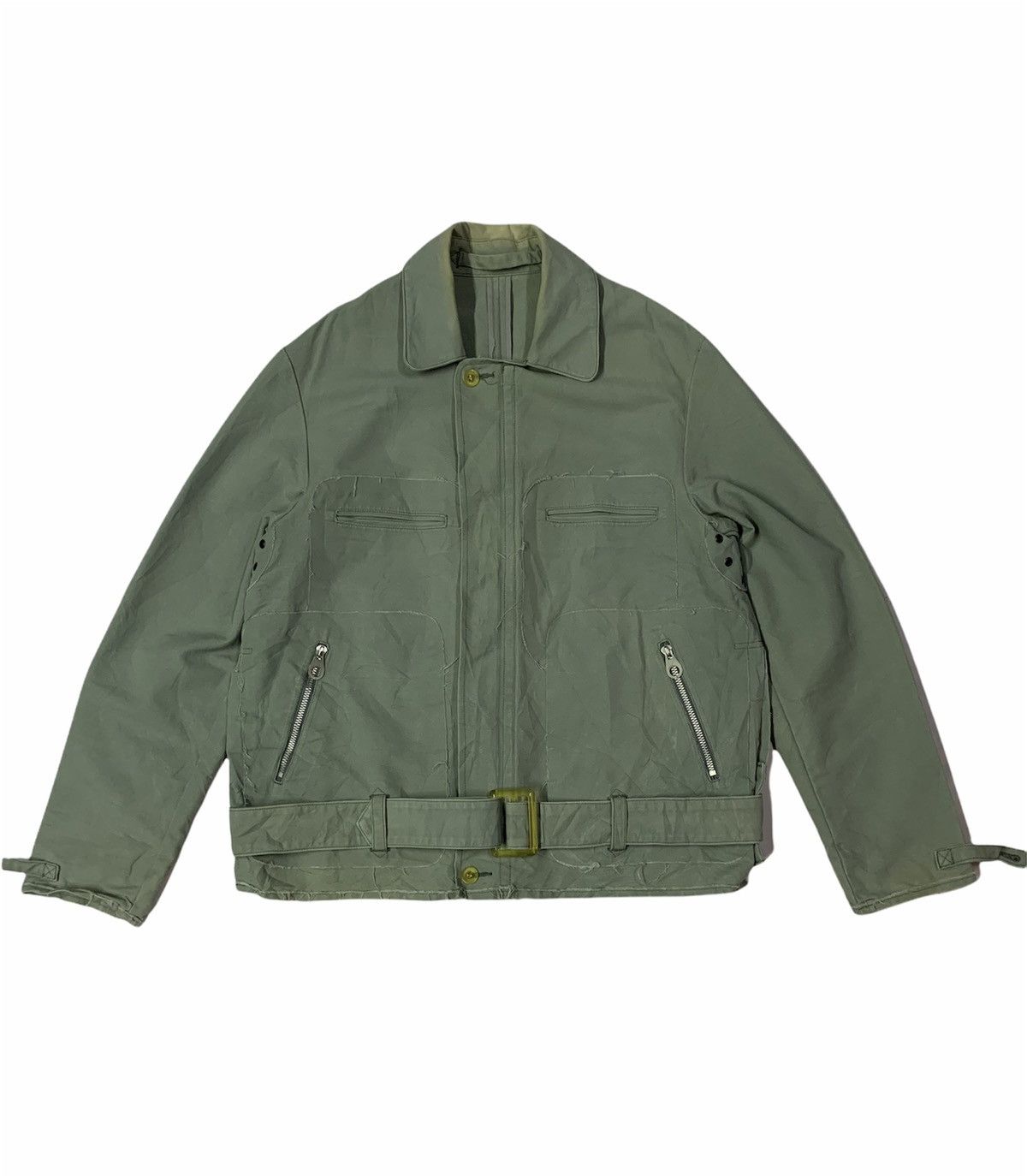 Maison MIHARA YASUHIRO 💥RARE MIHARAYASUHIRO PADDED SEWN BIKERS JACKETS Size US M / EU 48-50 / 2 - 5 Thumbnail