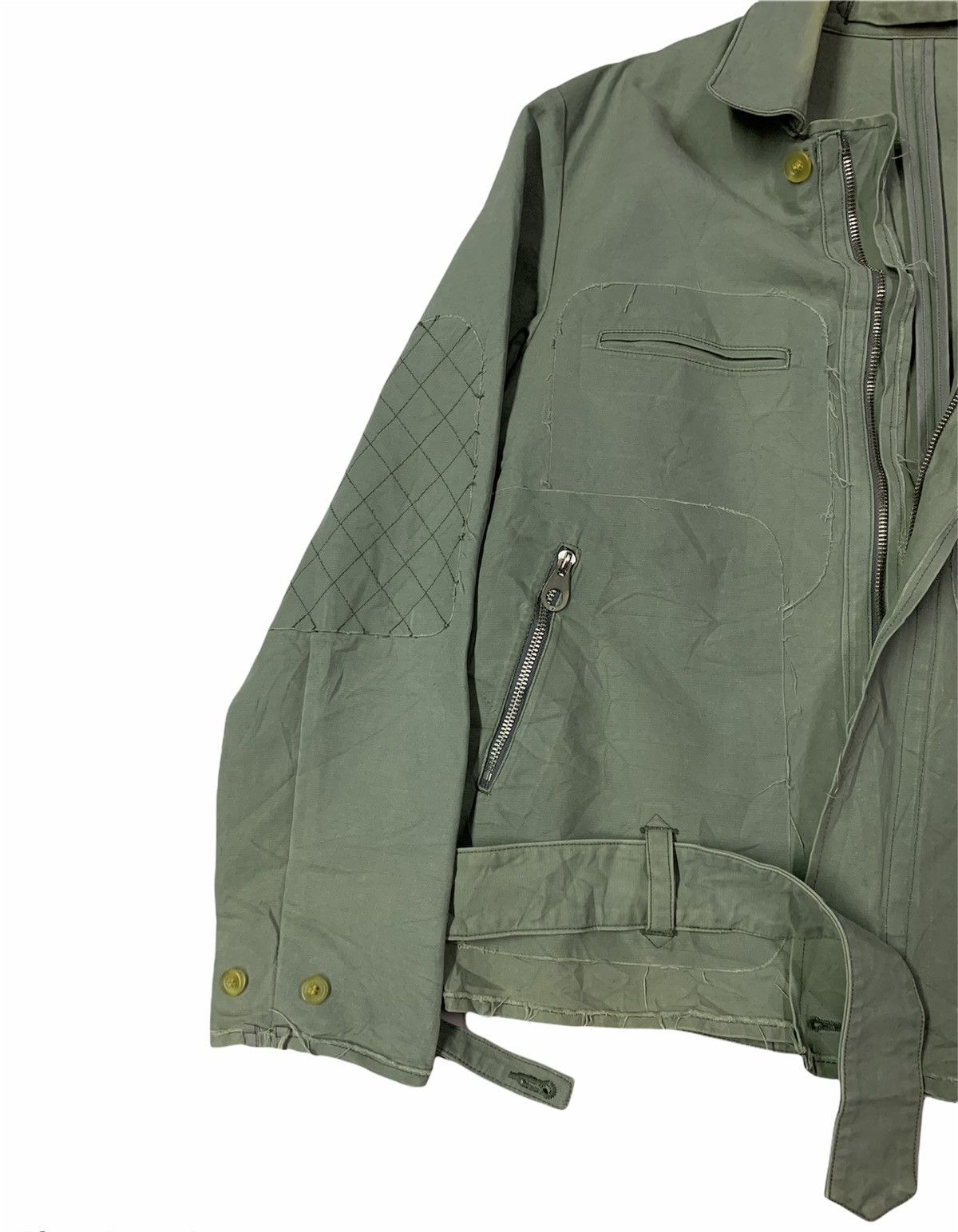 Maison MIHARA YASUHIRO 💥RARE MIHARAYASUHIRO PADDED SEWN BIKERS JACKETS Size US M / EU 48-50 / 2 - 2 Thumbnail