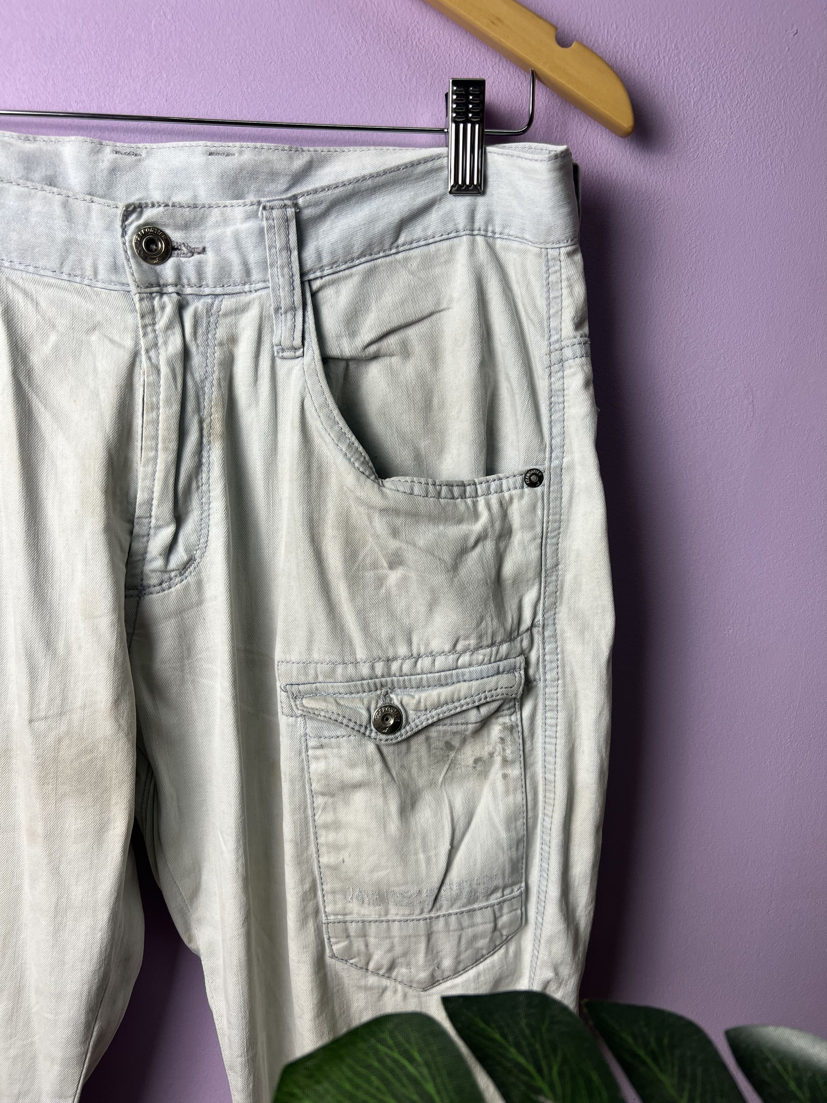 Japanese Brand 🔥Distressed Iz Frontier Tactical Cargo Pants Size US 32 / EU 48 - 7 Thumbnail
