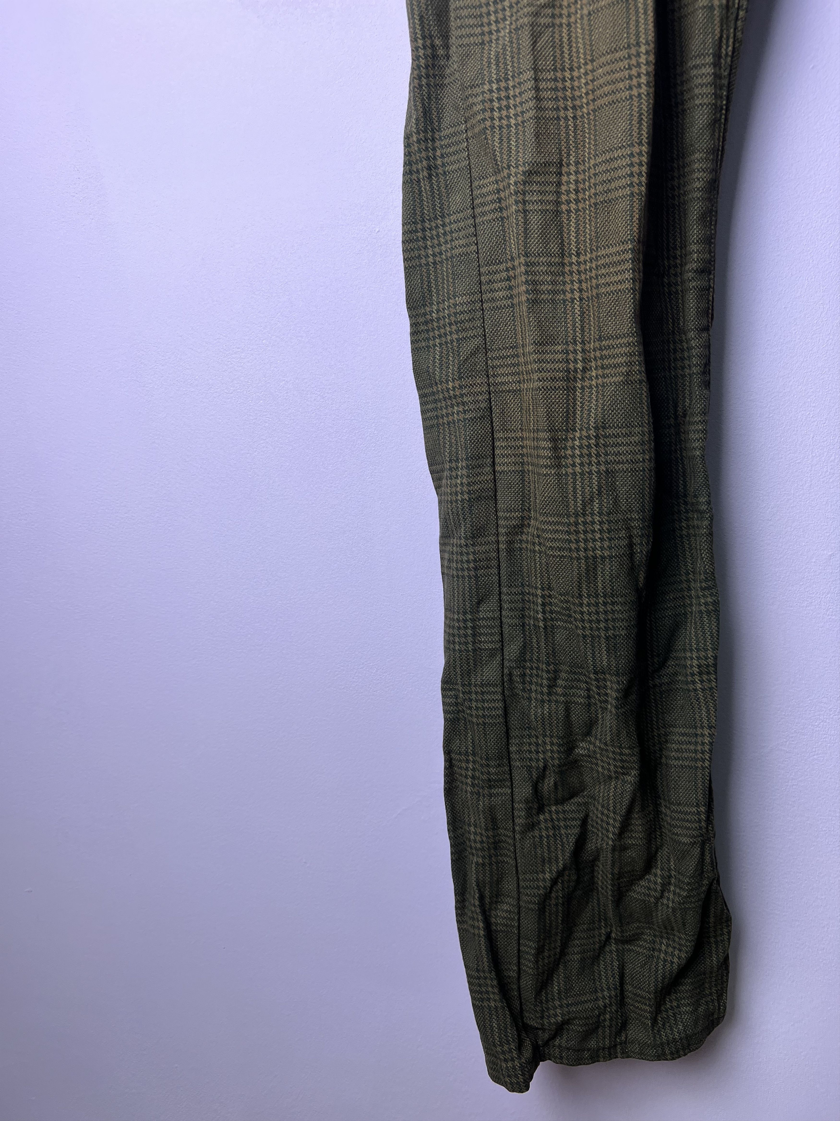 Japanese Brand 🔥Rare Back Number Plaid Checkered Pants Size US 28 / EU 44 - 3 Thumbnail