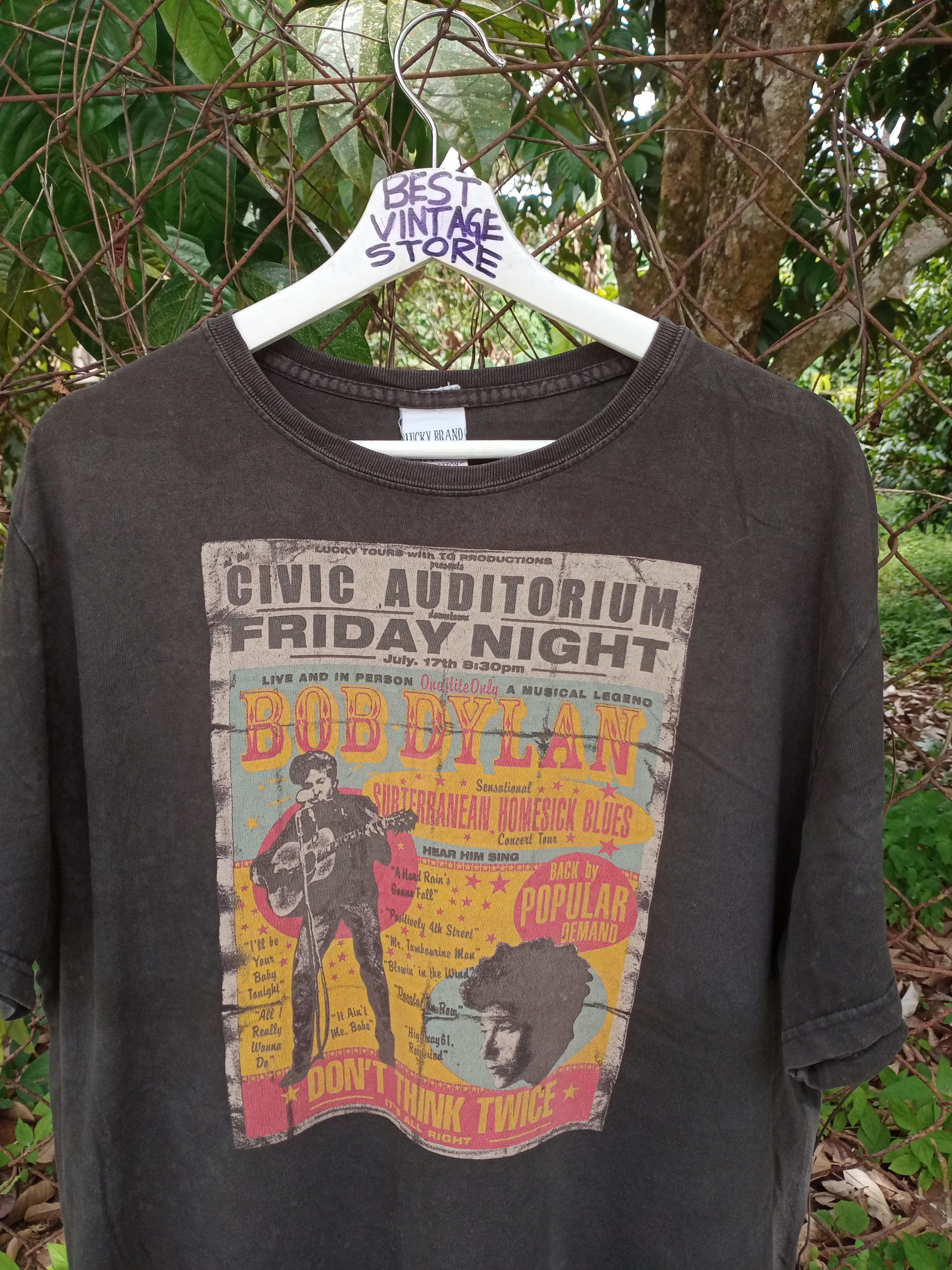 Vintage 90s Bob Dylan t shirt